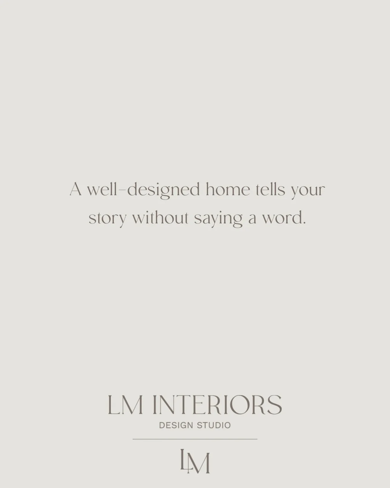 What better way than starting off the week with a little Q&amp;A. 
What story do you want your home to tell?