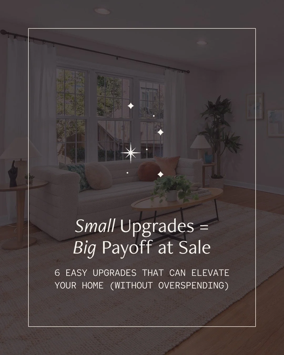 When it comes time to sell, most homeowners aren&rsquo;t sure which updates are actually worth it 🔨

In our experience, it's often the smaller updates that make the biggest difference in how a home feels to buyers. Fresh paint, updated lighting, bat