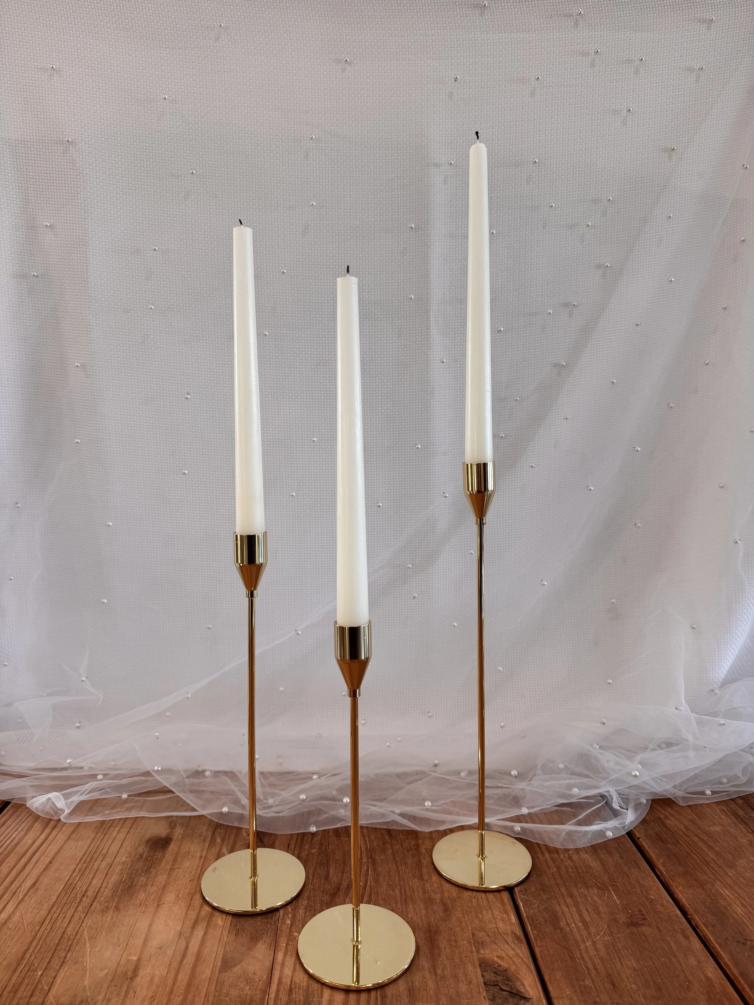 Gold Candlesticks and Holders
