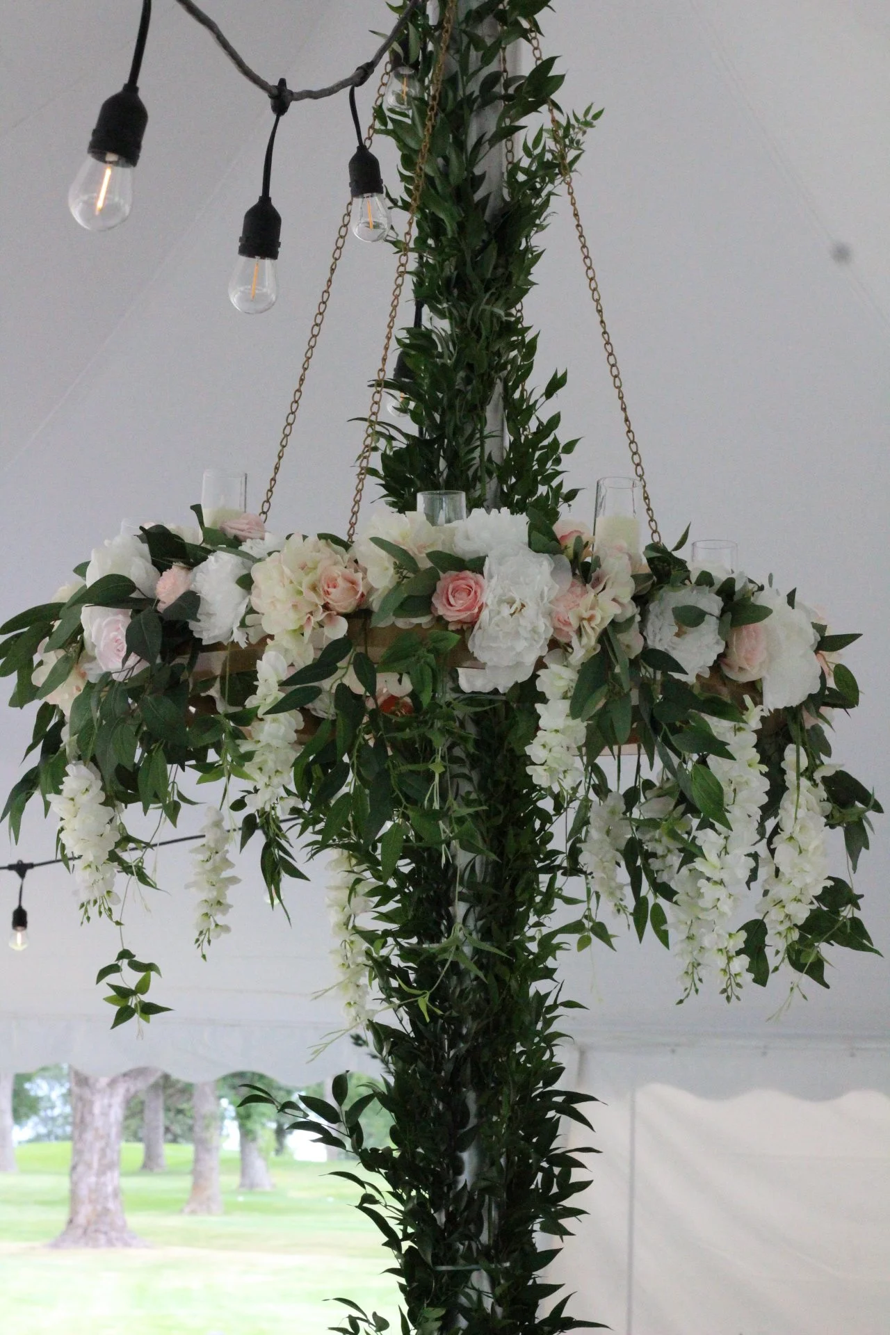 Floral Hanging Chandelier