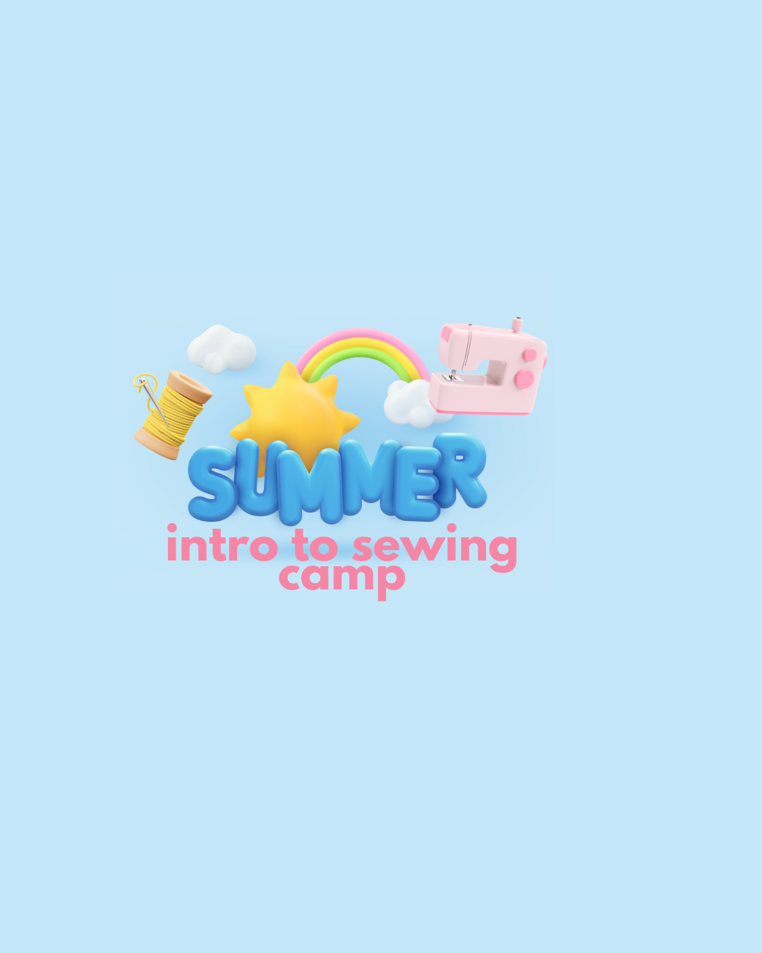 Kids Summer Camp - Intro to Sewing - July 13-17