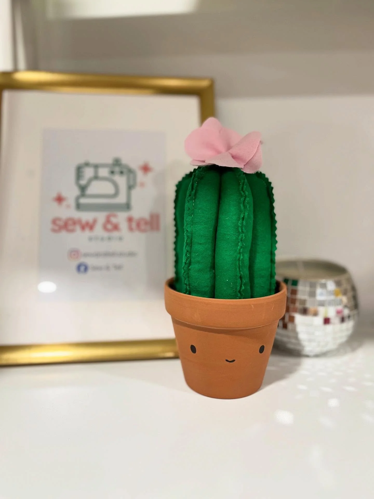 Meet Cutie Cactus 🌵💚

Say hello to Cutie Cactus, our newest Sew &amp; Tell buddy! She&rsquo;s squishy, spiky (in the best way), and loves holding pins while you sew your magic. 🌈🧵✨

#SewAndTell #CutieCactus #SewFun #CraftyKids #SewingIsFun #PinPa