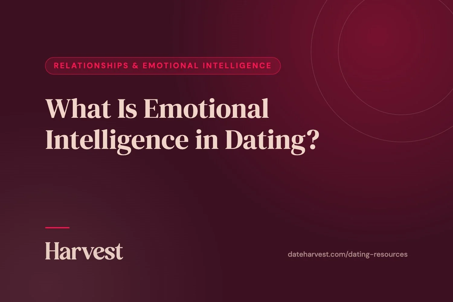 What Is Emotional Intelligence in Dating?
