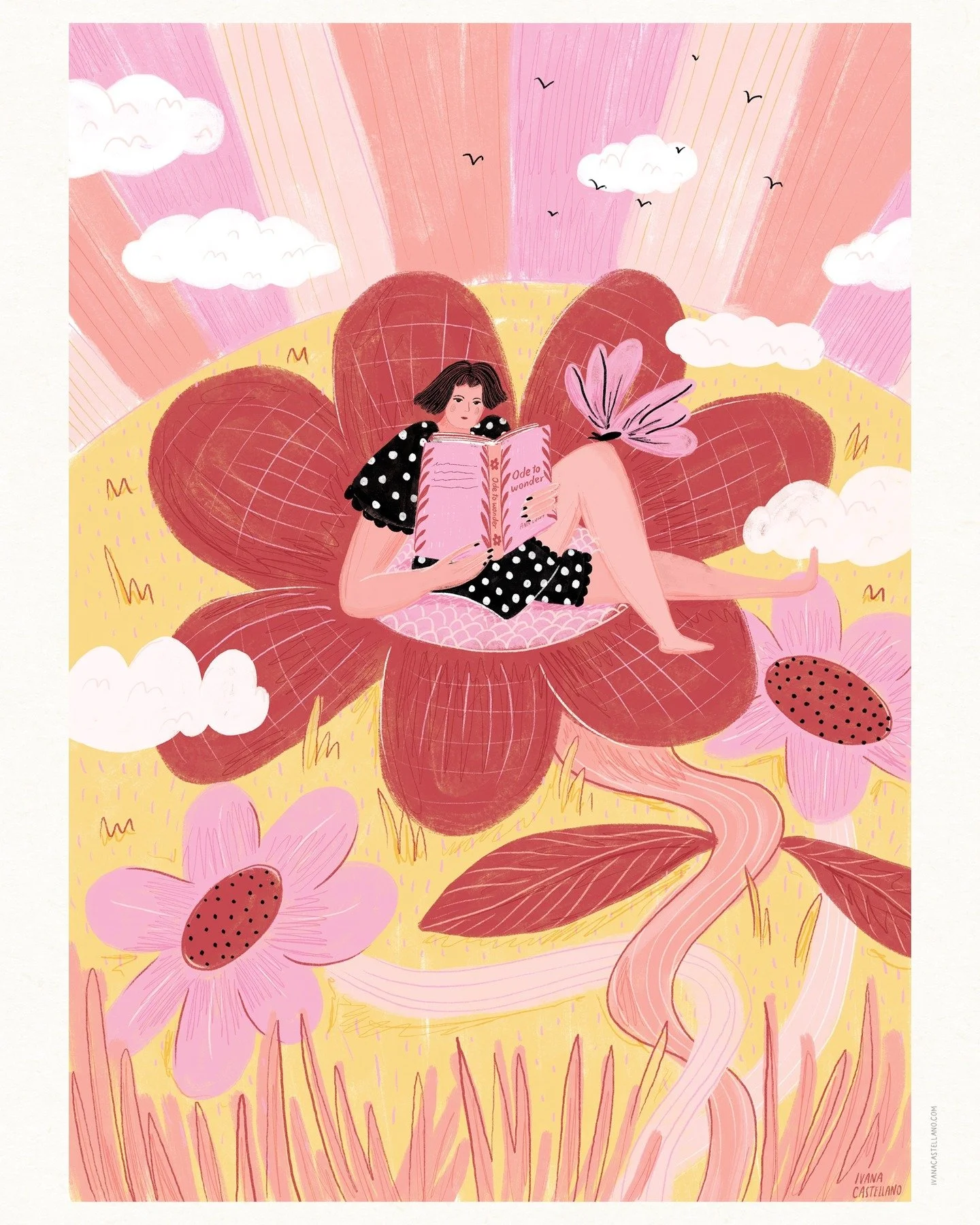 Happy to share my piece &ldquo;A Path to Wonder&rdquo;, selected for the exhibition Characters on the Road by @pictoplasma_balkans 
Wish I could visit the festival, but excited this lady gets to travel on her own ❤️ If you&rsquo;re near Varna and vis