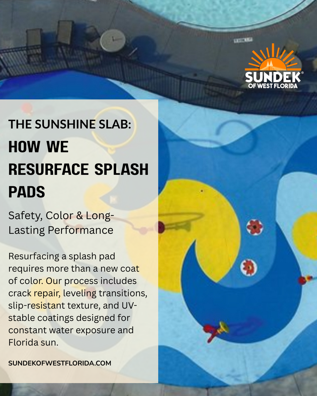 How We Resurface Splash Pads: Safety, Color &amp; Long-Lasting Performance