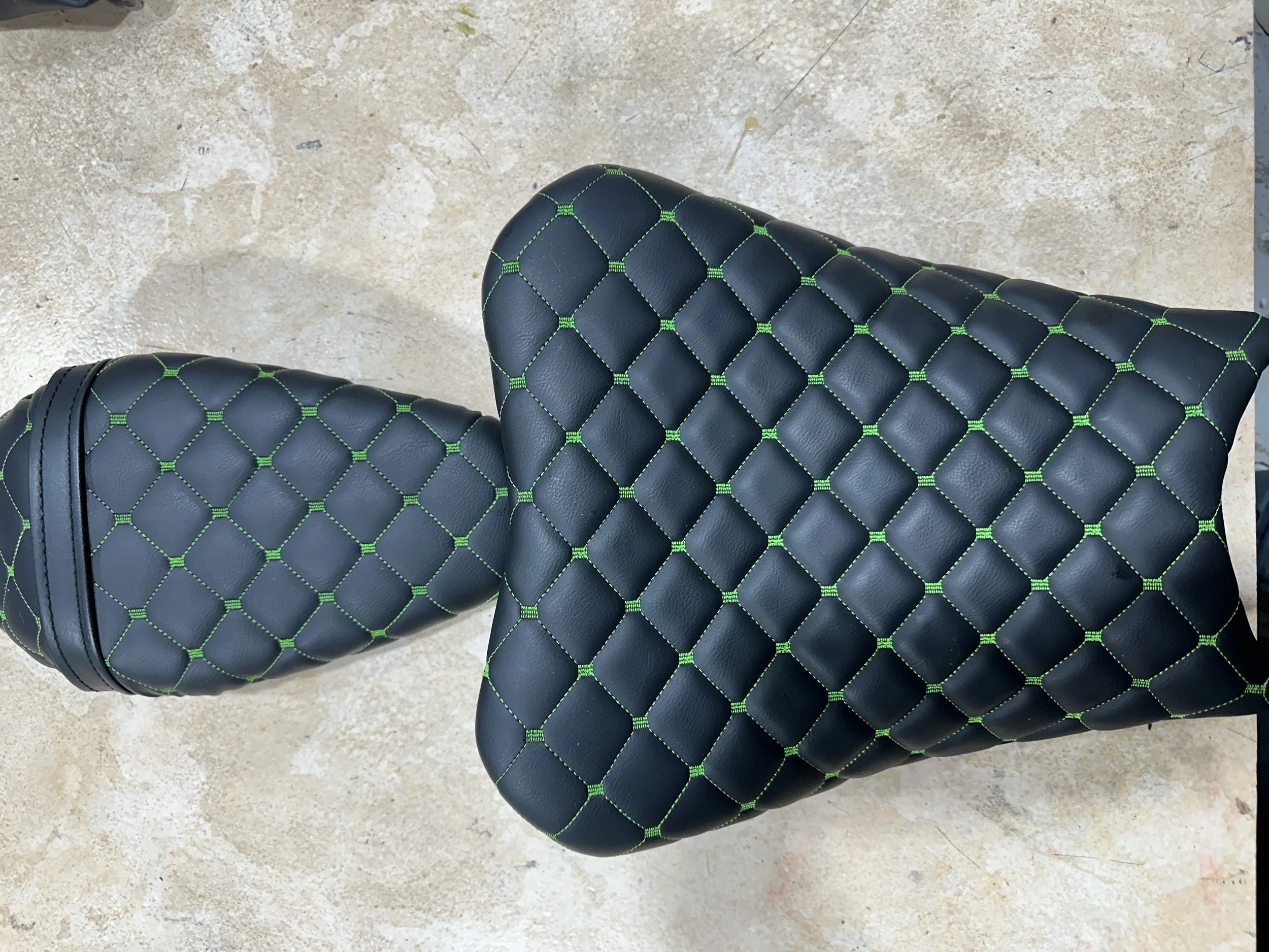 Premium motorbike seat re-cover