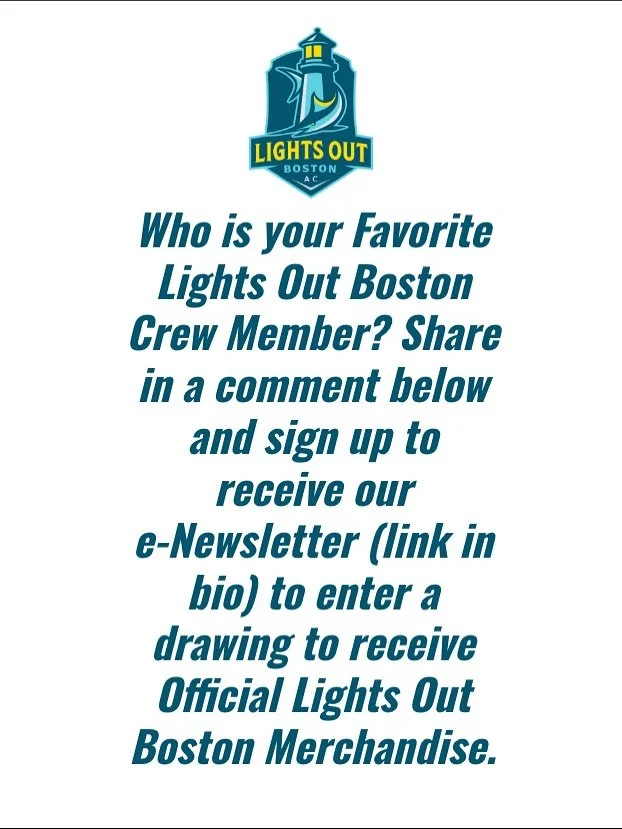 Who is your favorite Lights Out Boston Crew Member? Share in a comment below and sign up to receive our e-Newsletter (link in bio) to enter a drawing to receive official Lights Out Boston Merchandise. #fishingaddiction #fishingislife