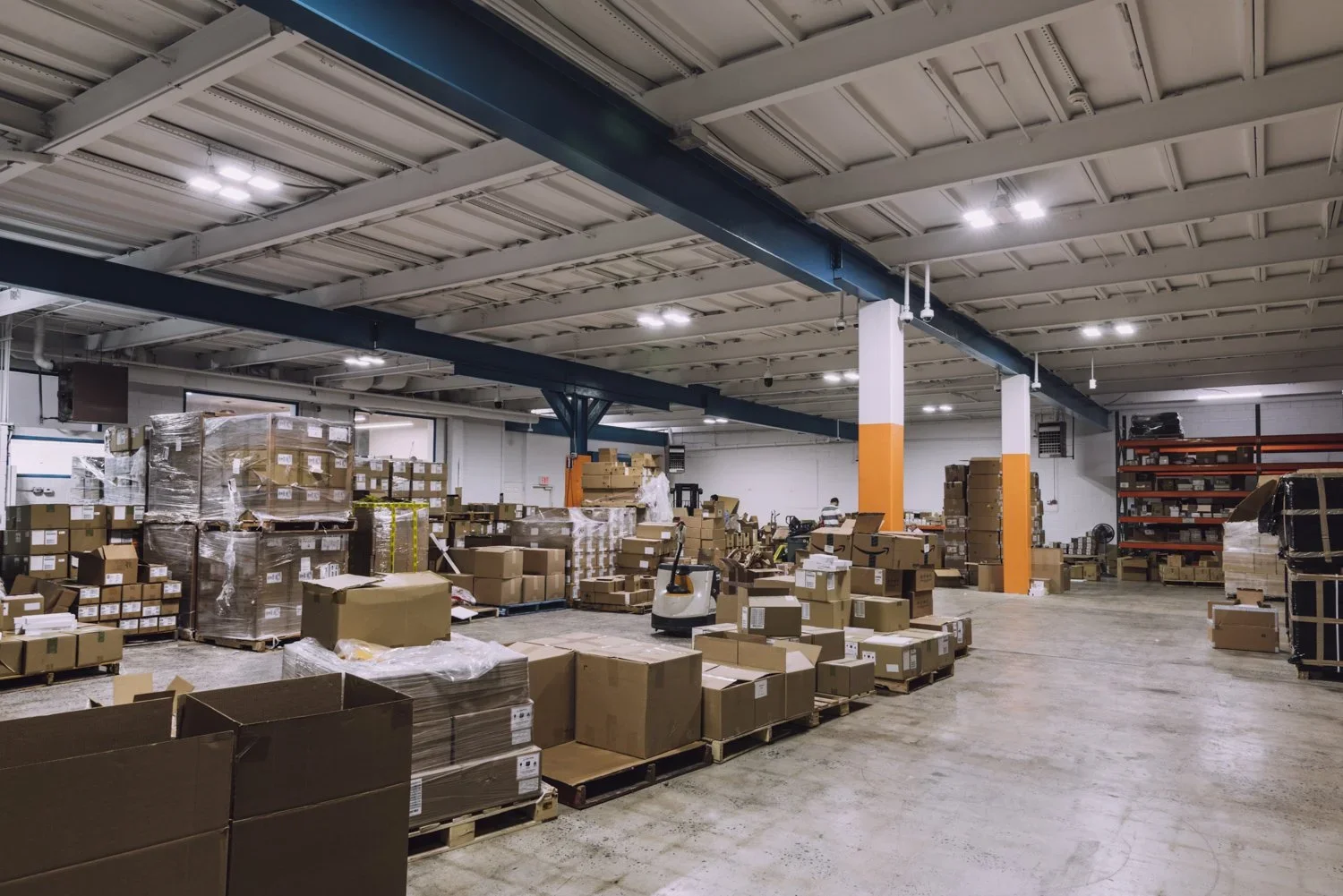 Commercial space lighting and electrical work
