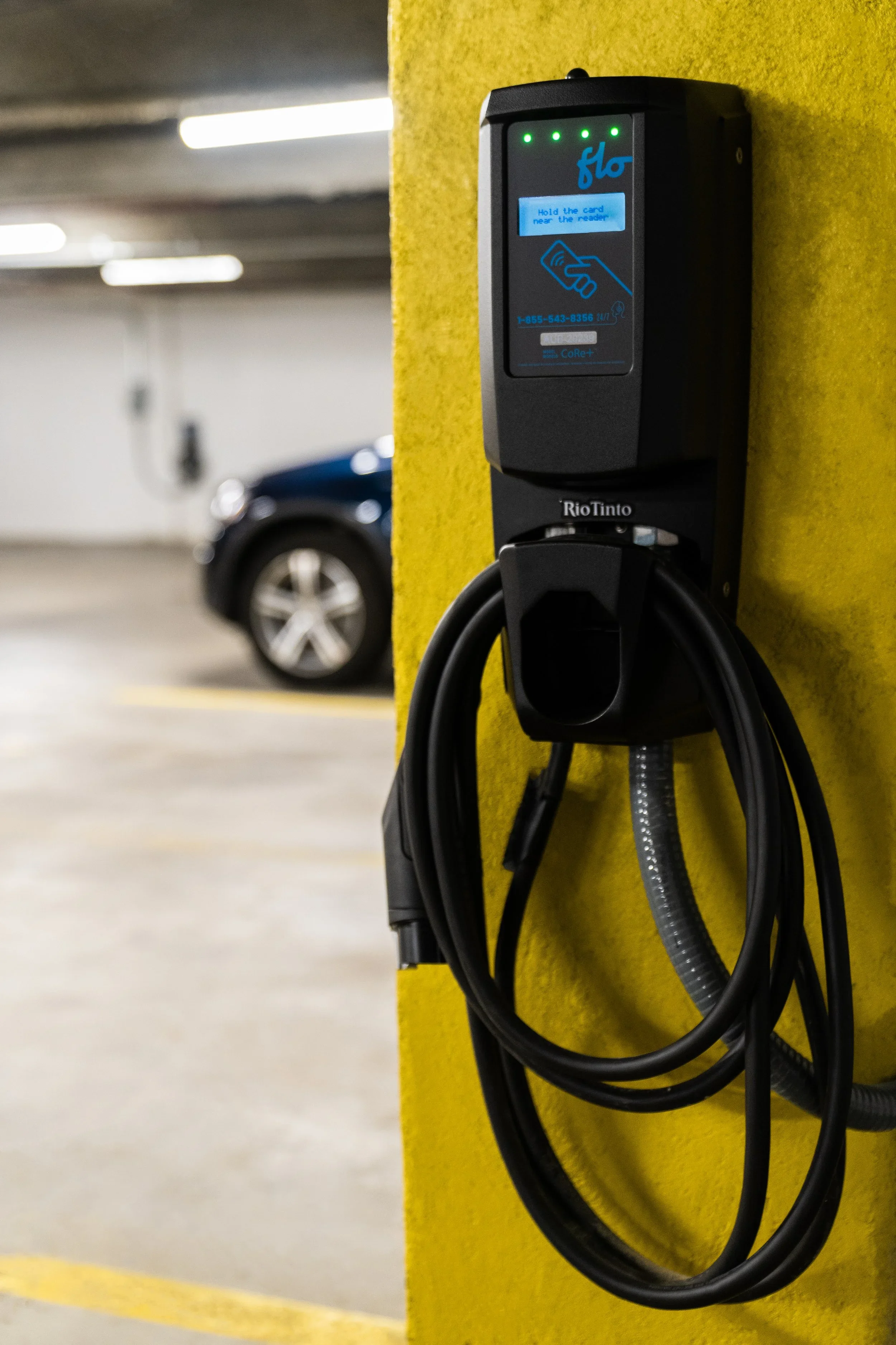Electric vehicle charging station for coop and condos