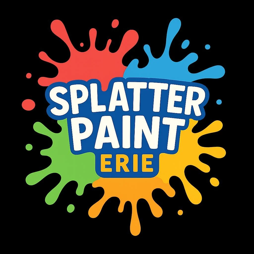 This weekend is our grand opening of Splatter Paint Erie! 🫟

We ask that you visit our website for reservations.  At this time we will not be accepting walkins for paint splatter rooms. 

splatterpainterie.com

You can also give us a call at 814-528