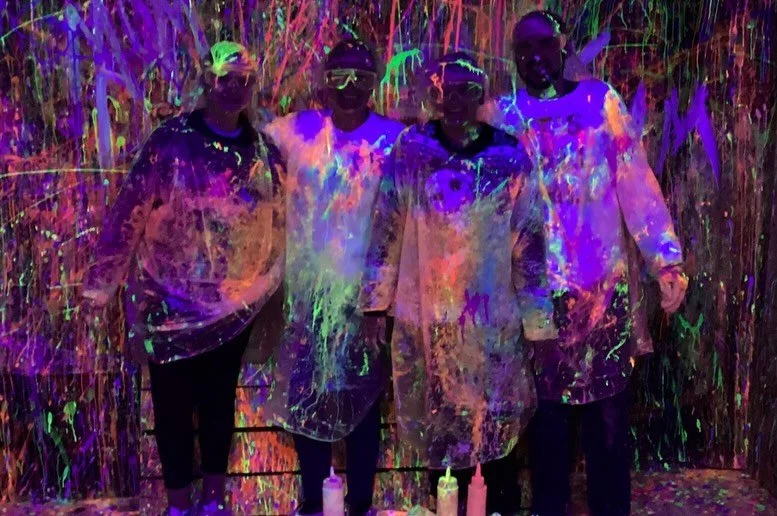 The countdown begins!  If you are looking for a fun and different adventure to do with family and friends- think of @stumpyserie!

We have axe throwing 🪓and paint splatter 🫟reservations still open this week.

Visit our bio for axe throwing reservat