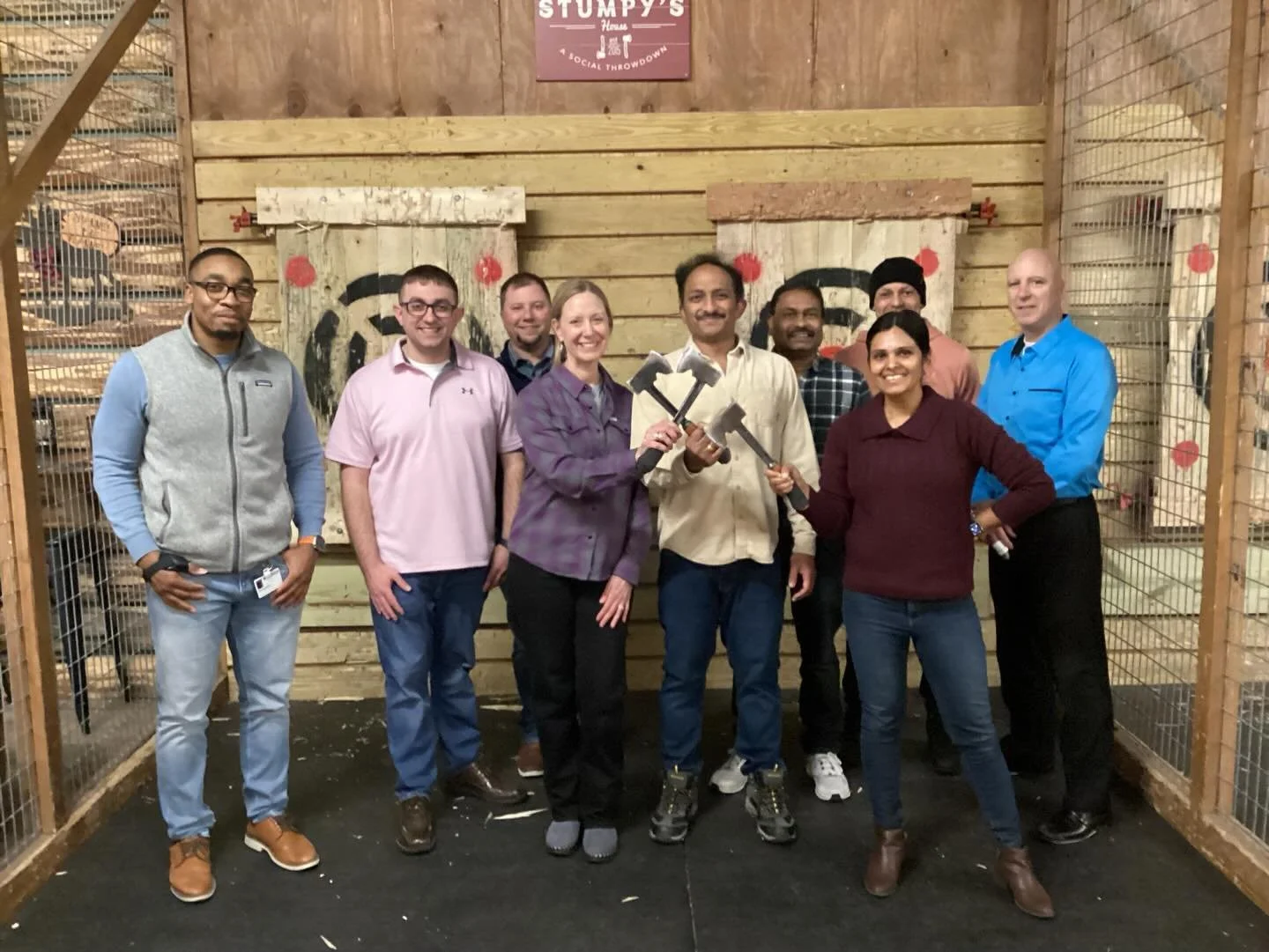 Thanks to the Claims Technology Department @erie_insurance for visiting @stumpyserie!!

#eriepa #holiday2025 #teambuilding