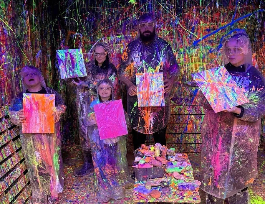 Are you looking for a fun holiday activity with the family?? 

We have reservations still available for both axe 🪓 throwing and splatter 🫟 paint. 

Axe throwing is 10 yrs old+ and Splatter paint is 5 yrs old + both with a parent or guardian.

To re