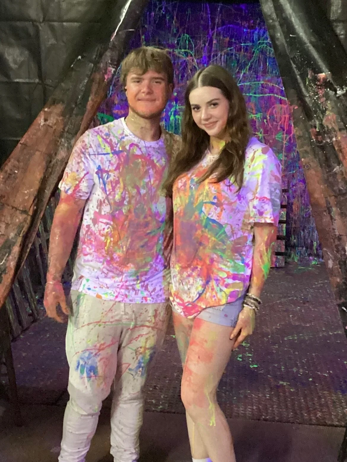 The holiday weekend forecast ⛈️⚡️☔️ 😡

Head over to Stumpy's for axe 🪓 throwing or splatter paint 🫟

Hours:  Friday: 5-10pm
  Saturday: Noon - 10pm
  Sunday: Noon - 6pm
  Closed Memorial Day

For axe throwing reservations visit link in bio. 

For 
