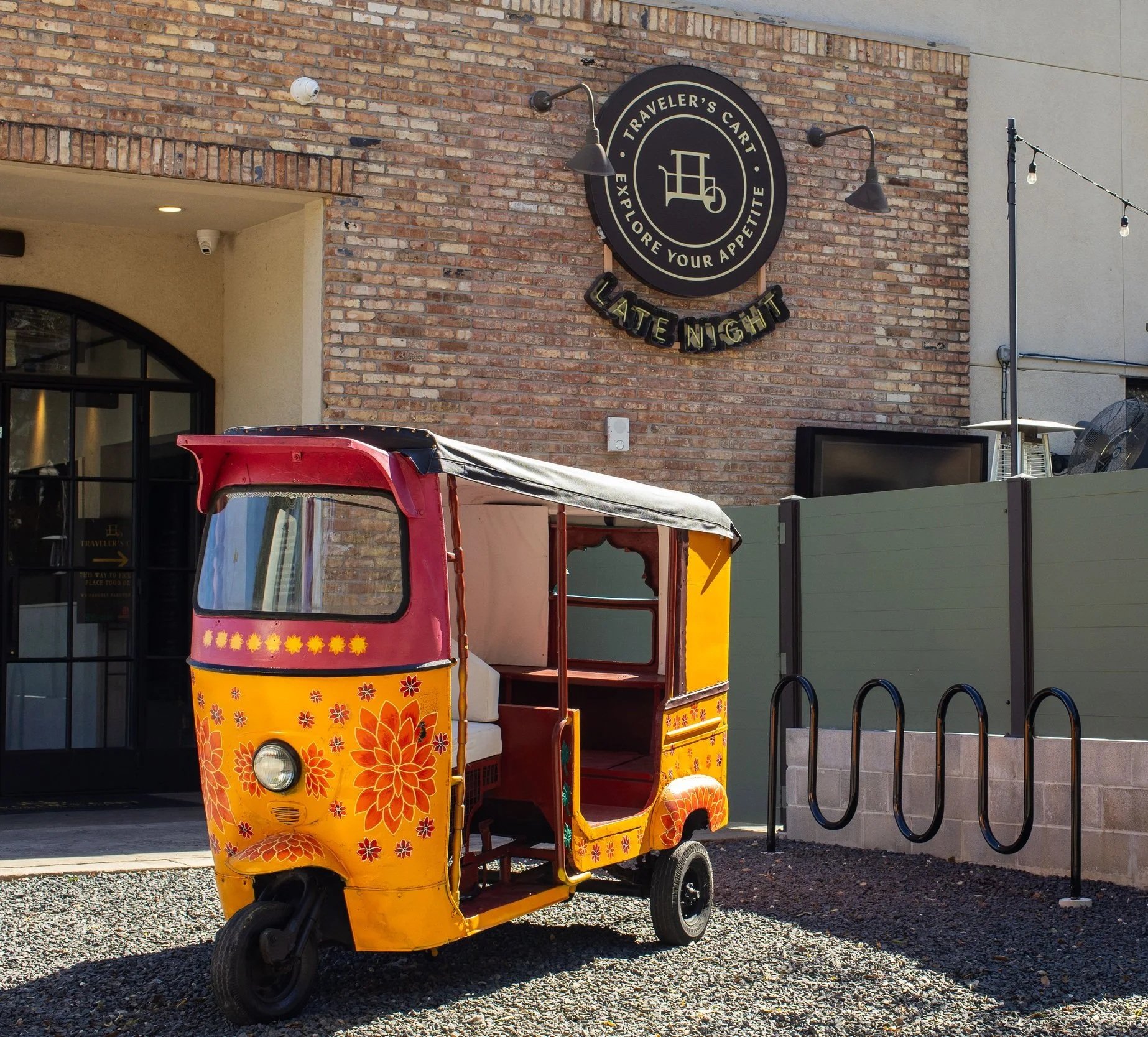 travelers cart houston patio dining and events