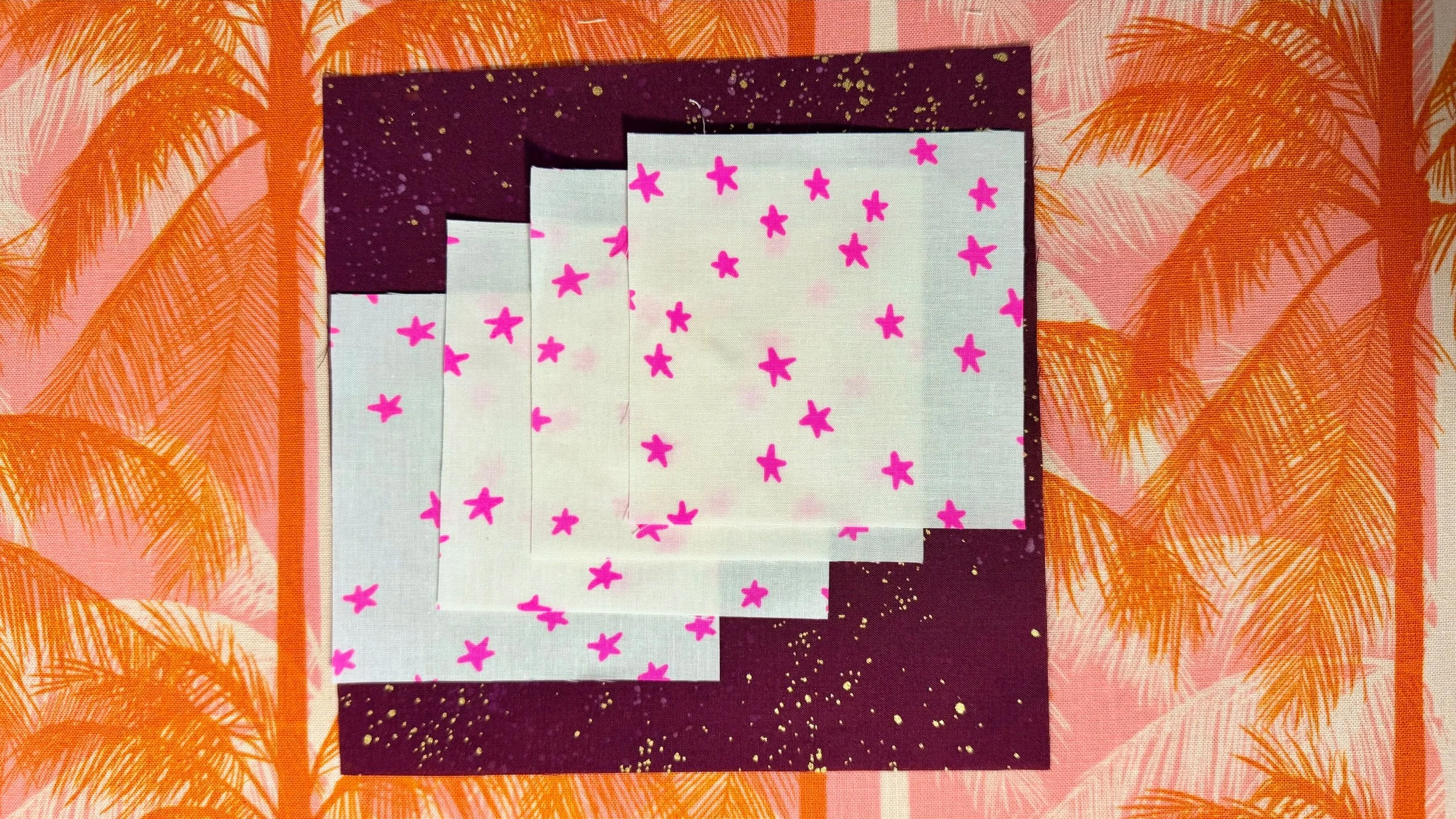 Piecing 4-at-a-Time Flying Geese