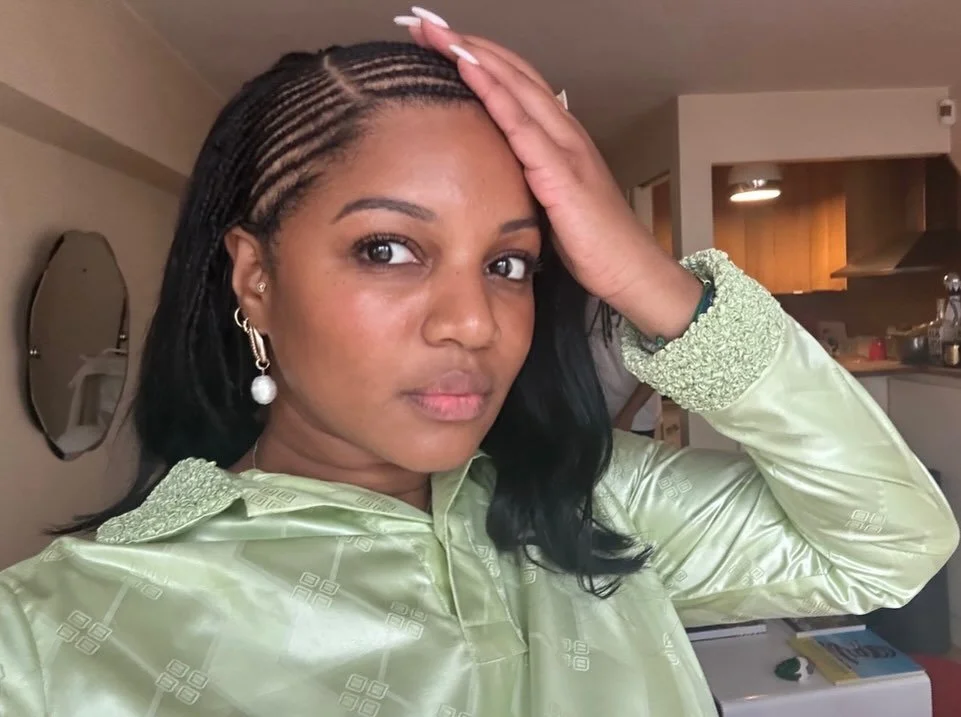 lil rentr&eacute;e fit for a conversation w/ @ifmparis students 🎀