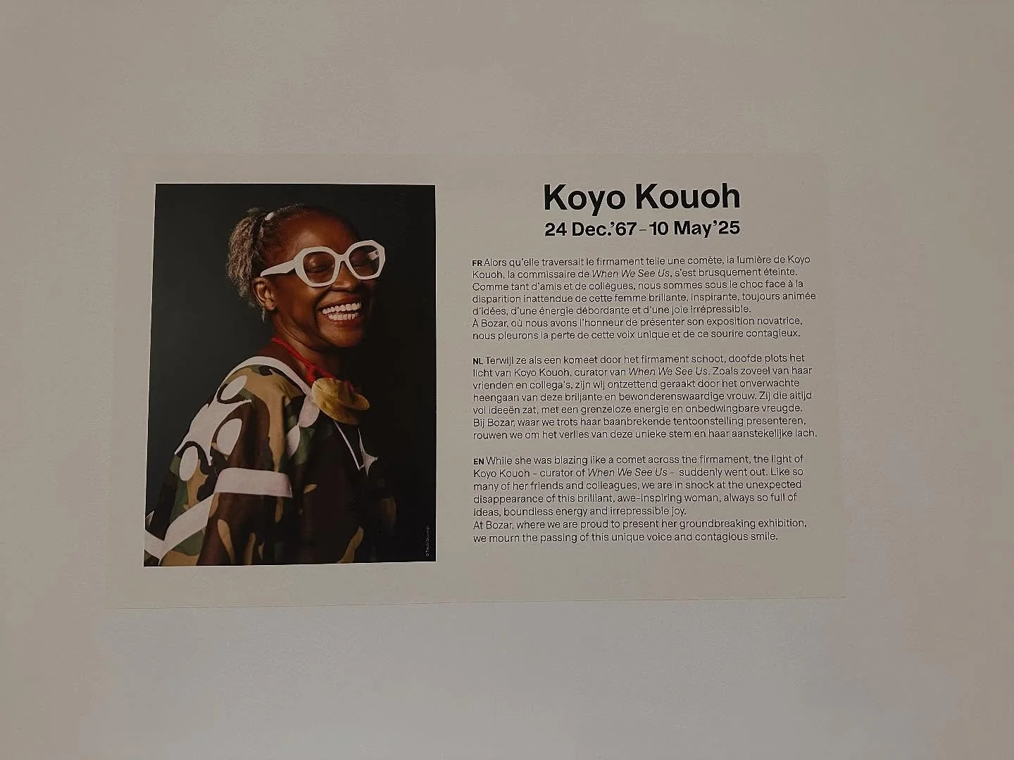 When we see us.
I cried so many tears in May, so many tears now..
It was an honor to meet you in this lifetime,
Thank you Koyo, now you can rest 🕊️