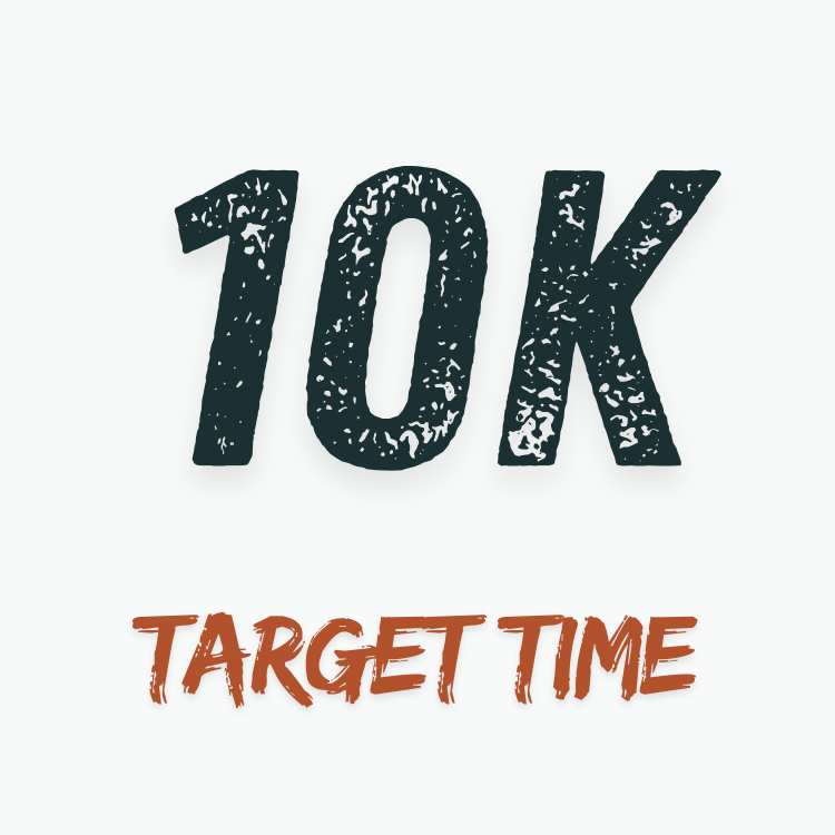 10k Training Plan - Target Time