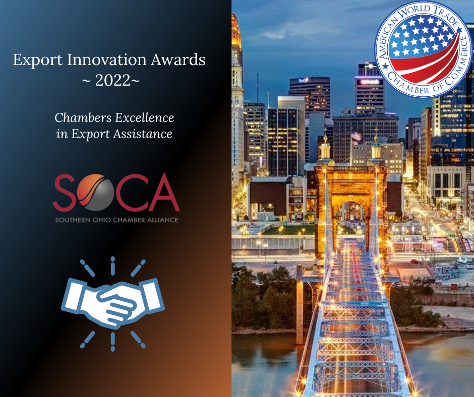 2022 Export Innovation Awards: Chamber Excellence in Export Assistance Winner