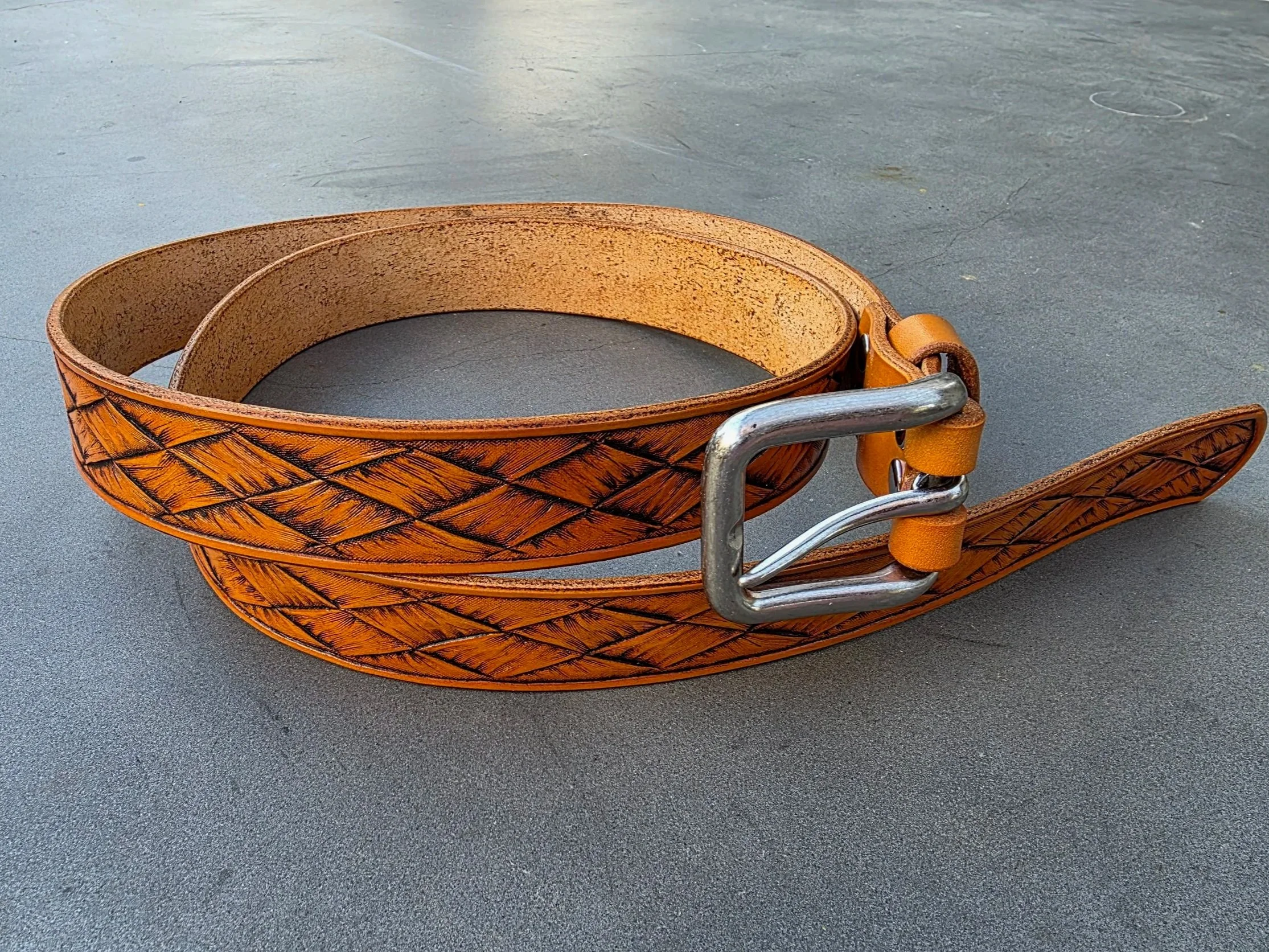 Basket Weave Belt