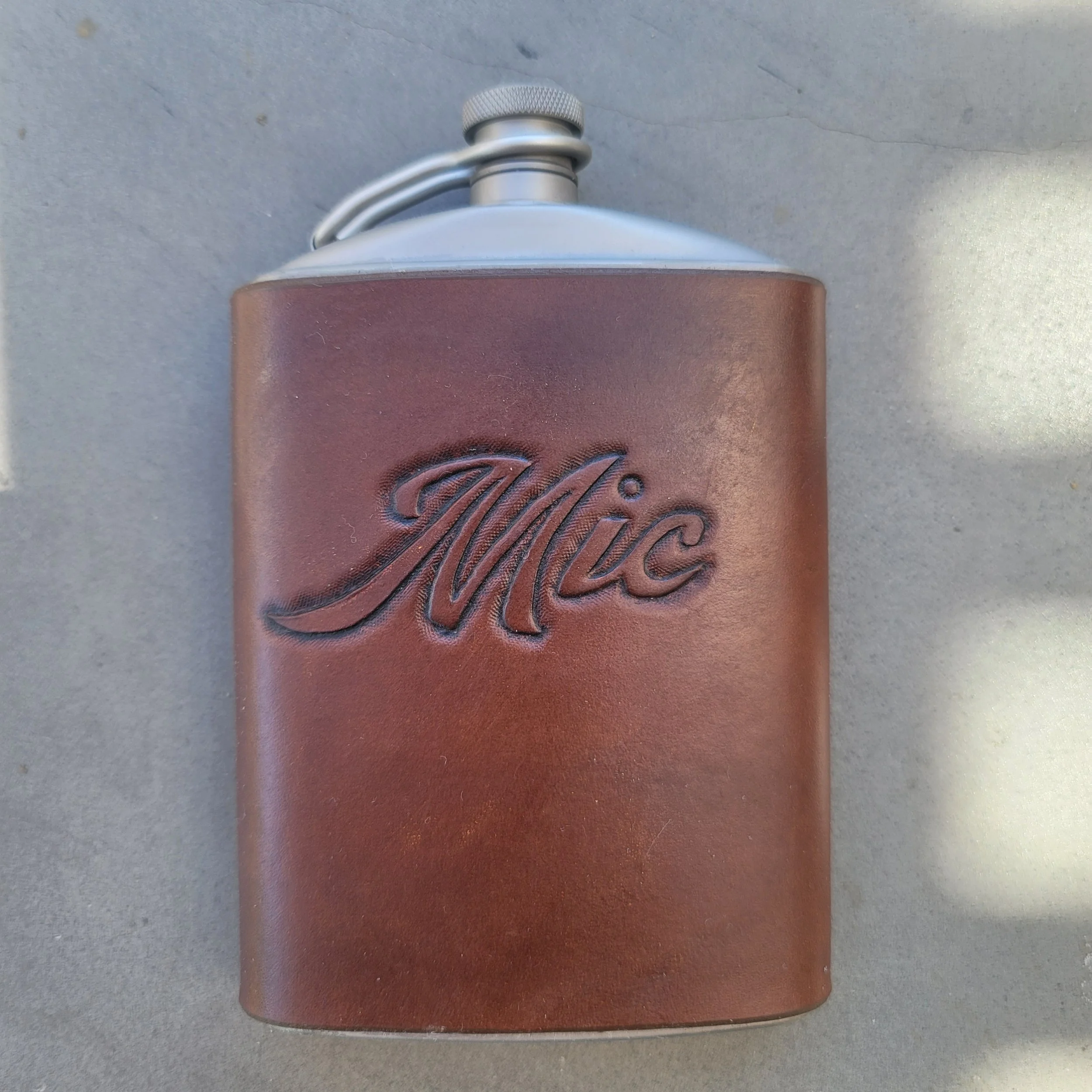 Leatherbound Flask