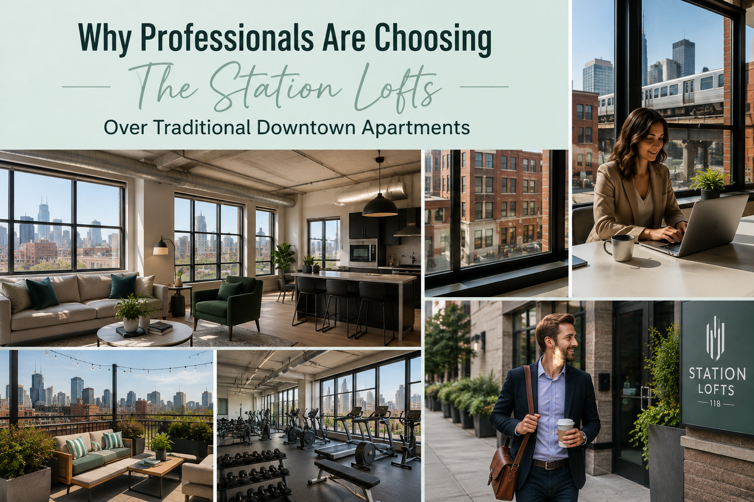 Why Professionals Are Choosing The Station Lofts?