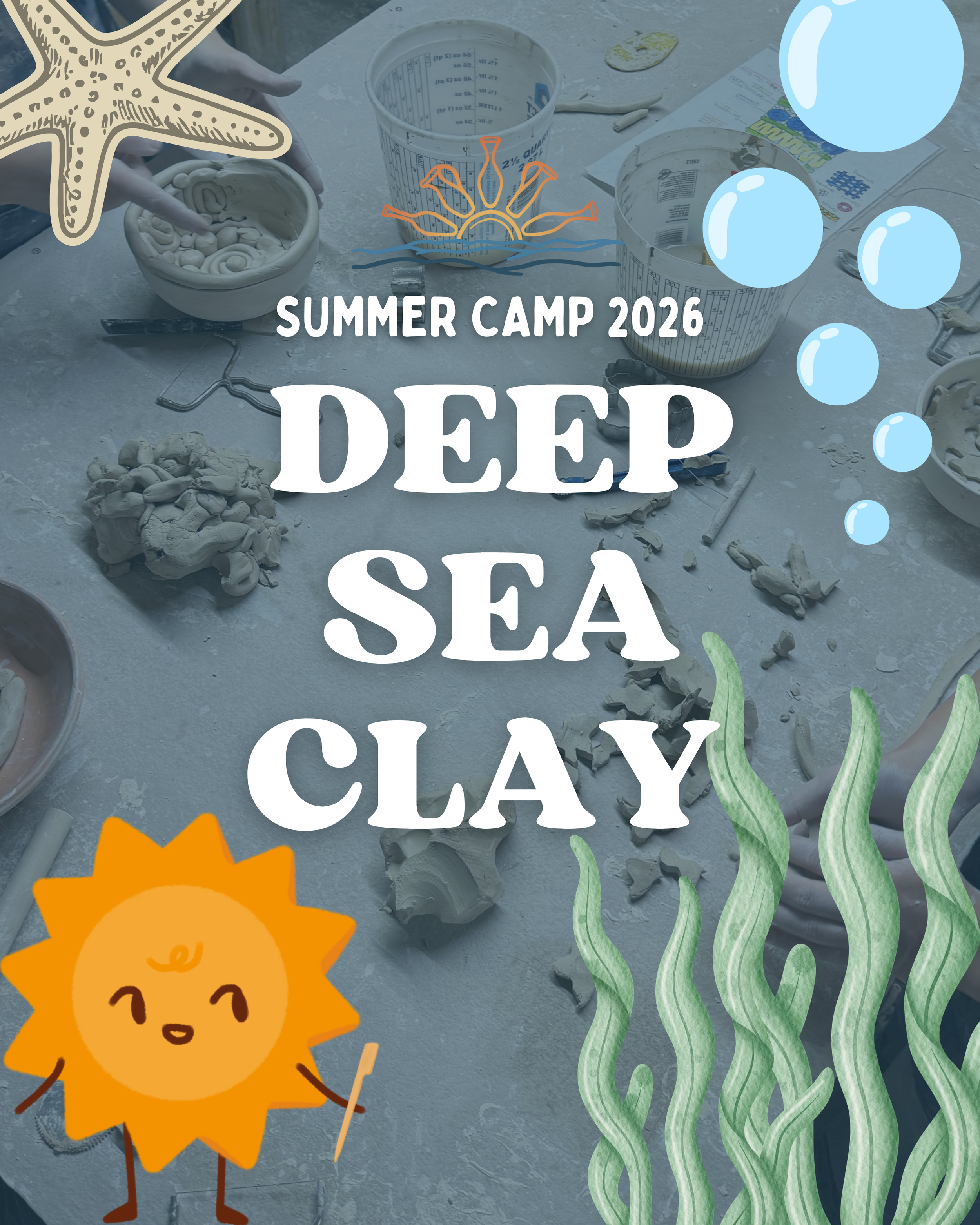 Summer Camp: Deep Sea Clay (June 15 - June 18)