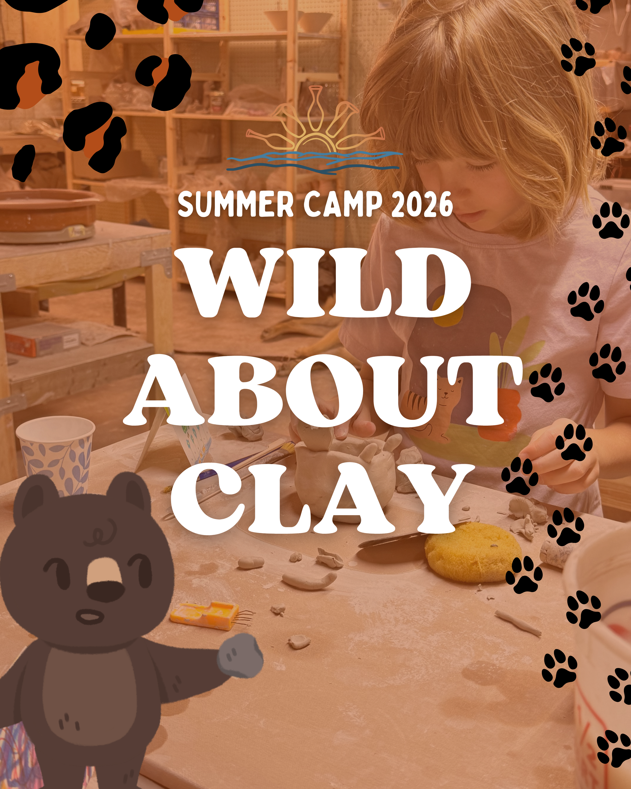Summer Camp: Wild About Clay - Part 2 (August 10 - August 13)
