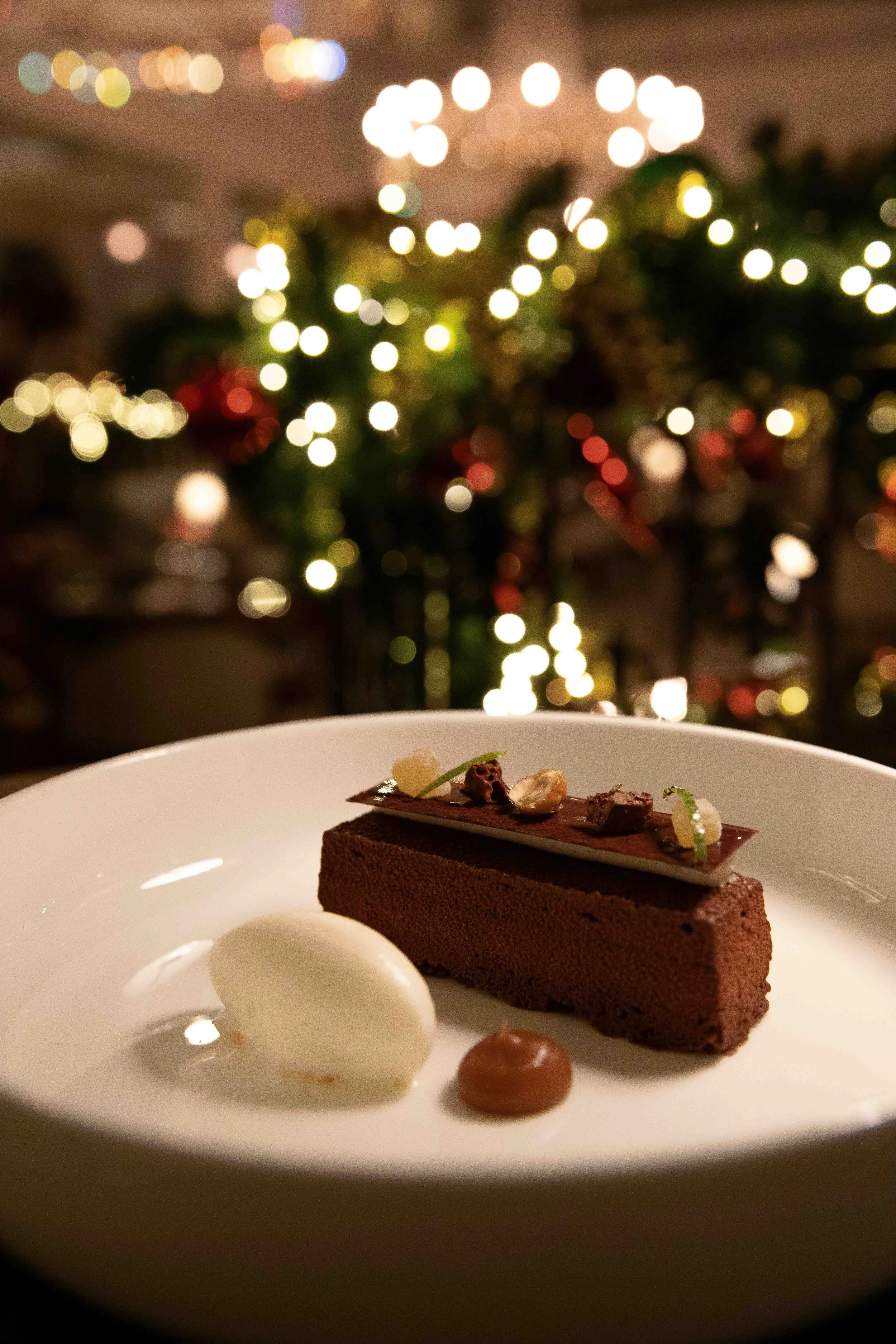 Luxury hotel branding and visual production, dessert