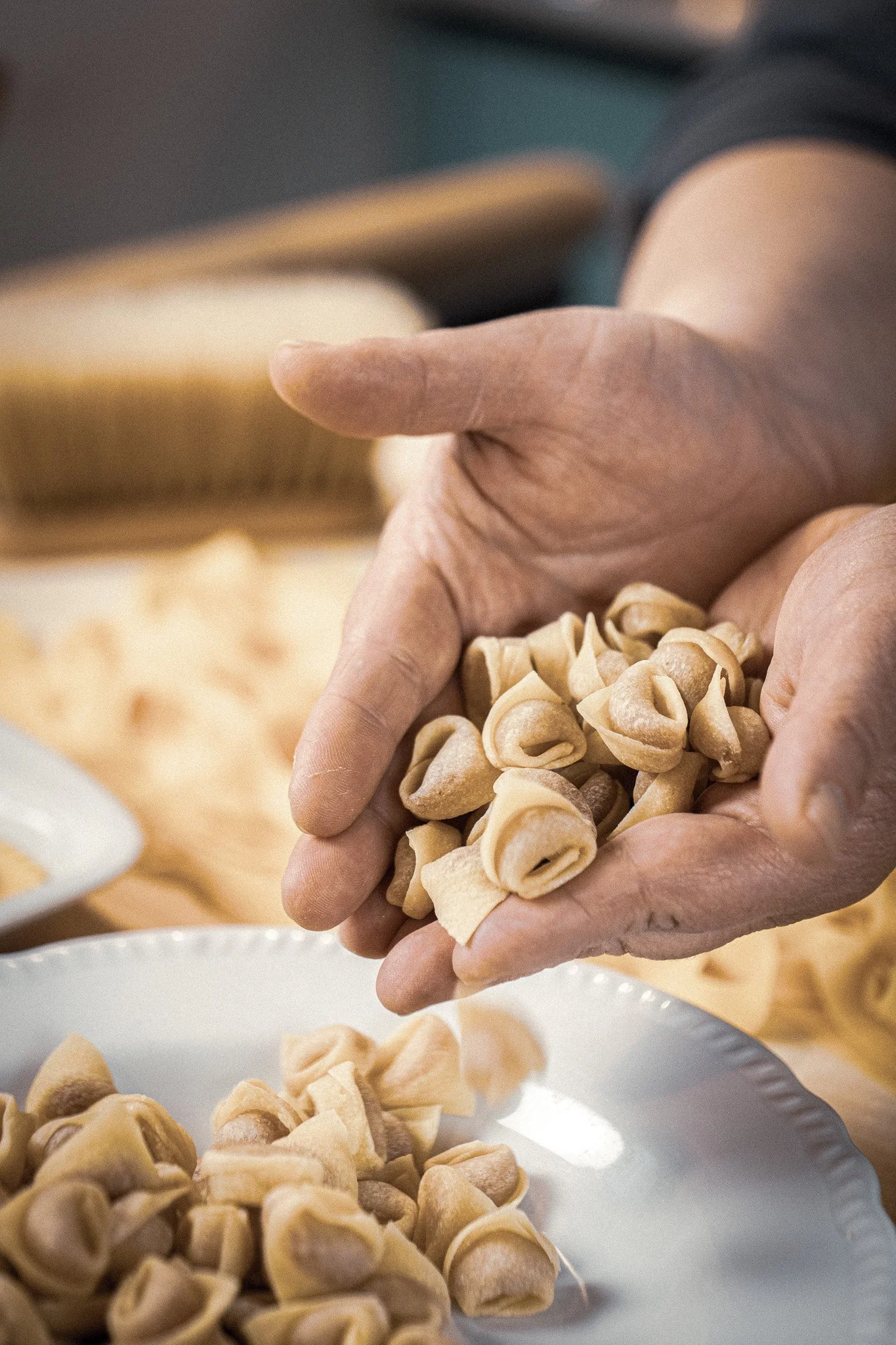 servizio fotografico per ristoranti in Toscana, pasta fatta in casa, piatti tipici toscani
