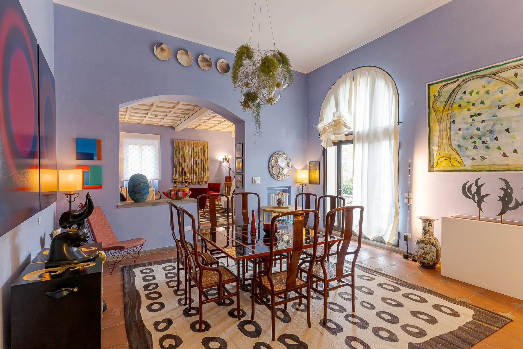 Fotografo immobiliare Firenze, fotografia professionale per agenzie immobiliari di lusso. Villa storica con arredi di design, depandance.