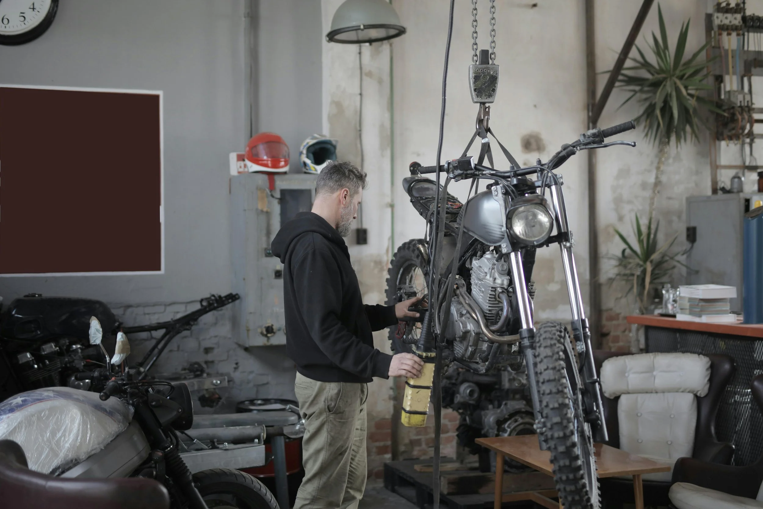 Fotografo per officina, moto, Firenze