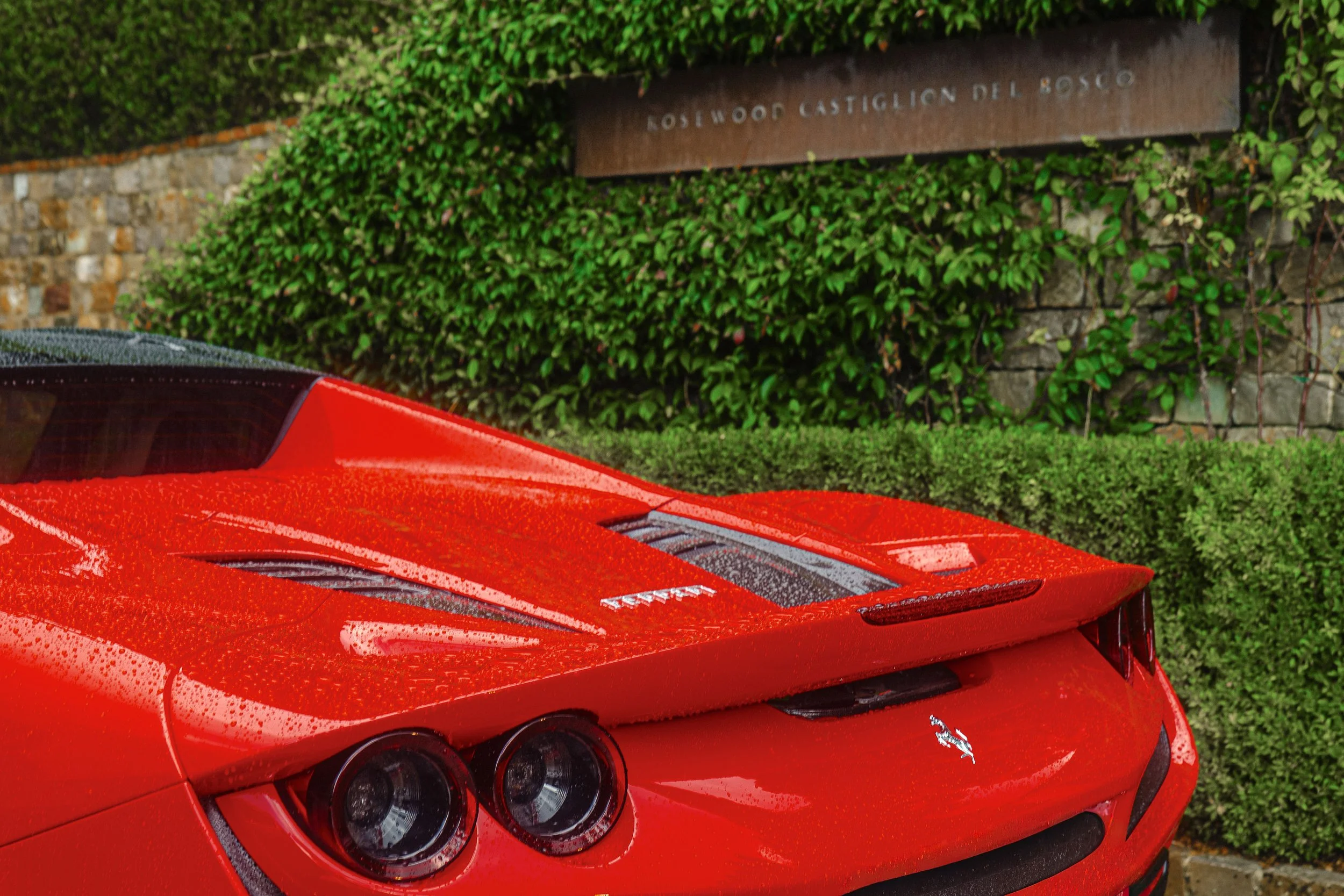 Luxury hotel branding and visual production, rosewood castiglion del bosco