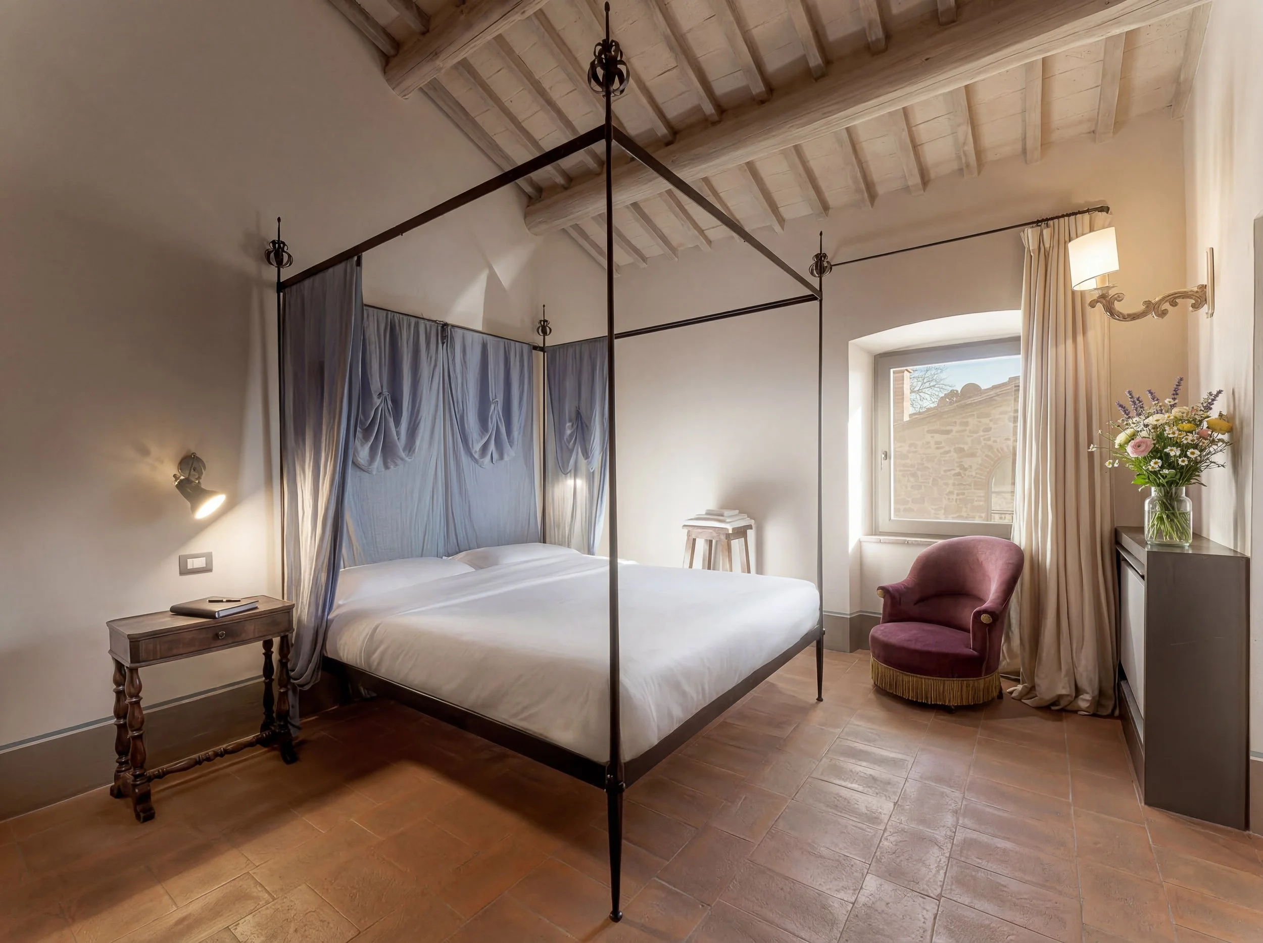 Fotografo per agriturismi a Lucca. Fotografia professionale per strutture ricettive a Lucca e provincia, colline lucchesi e Versilia. Foto delle camere