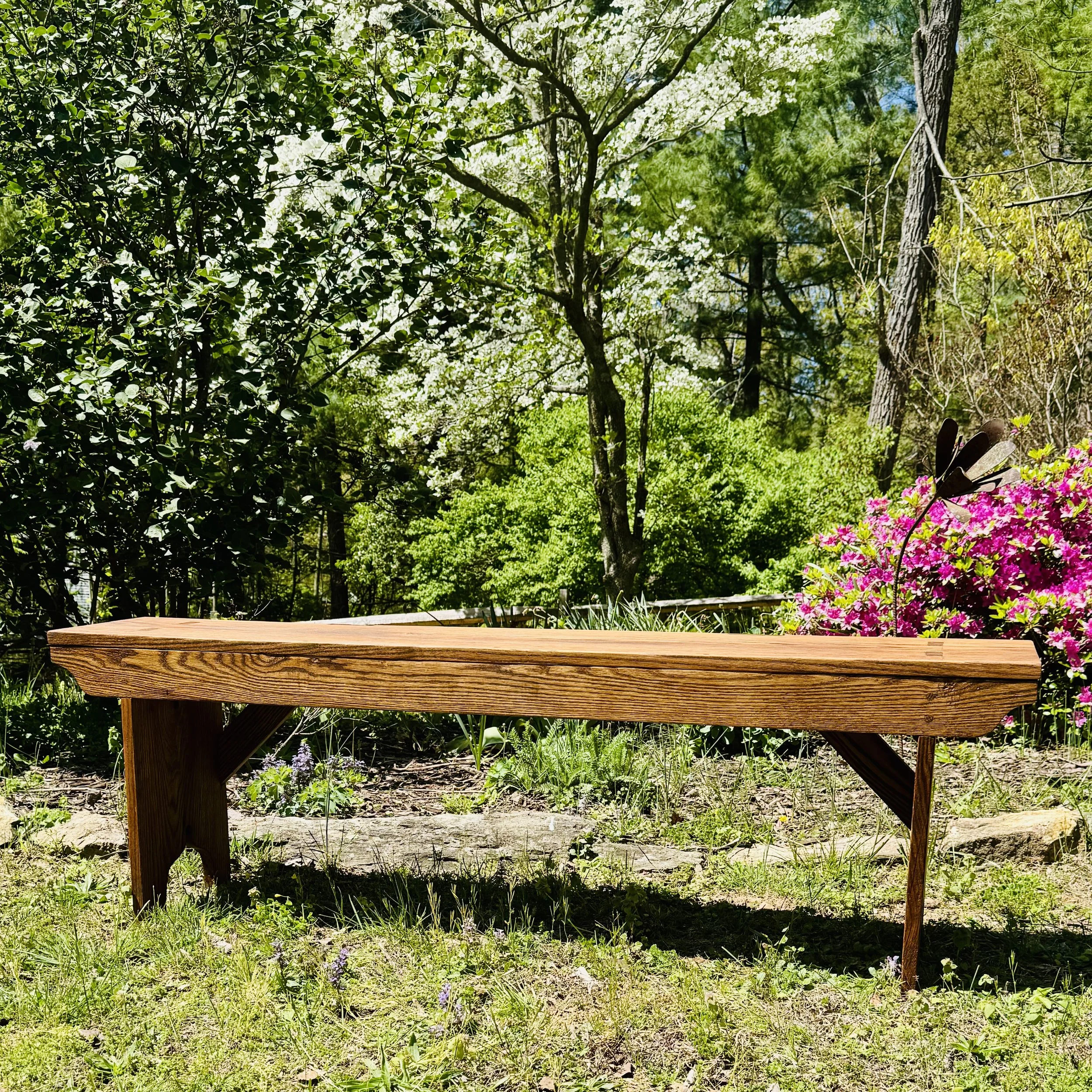 Handmade Shaker-Style Bench