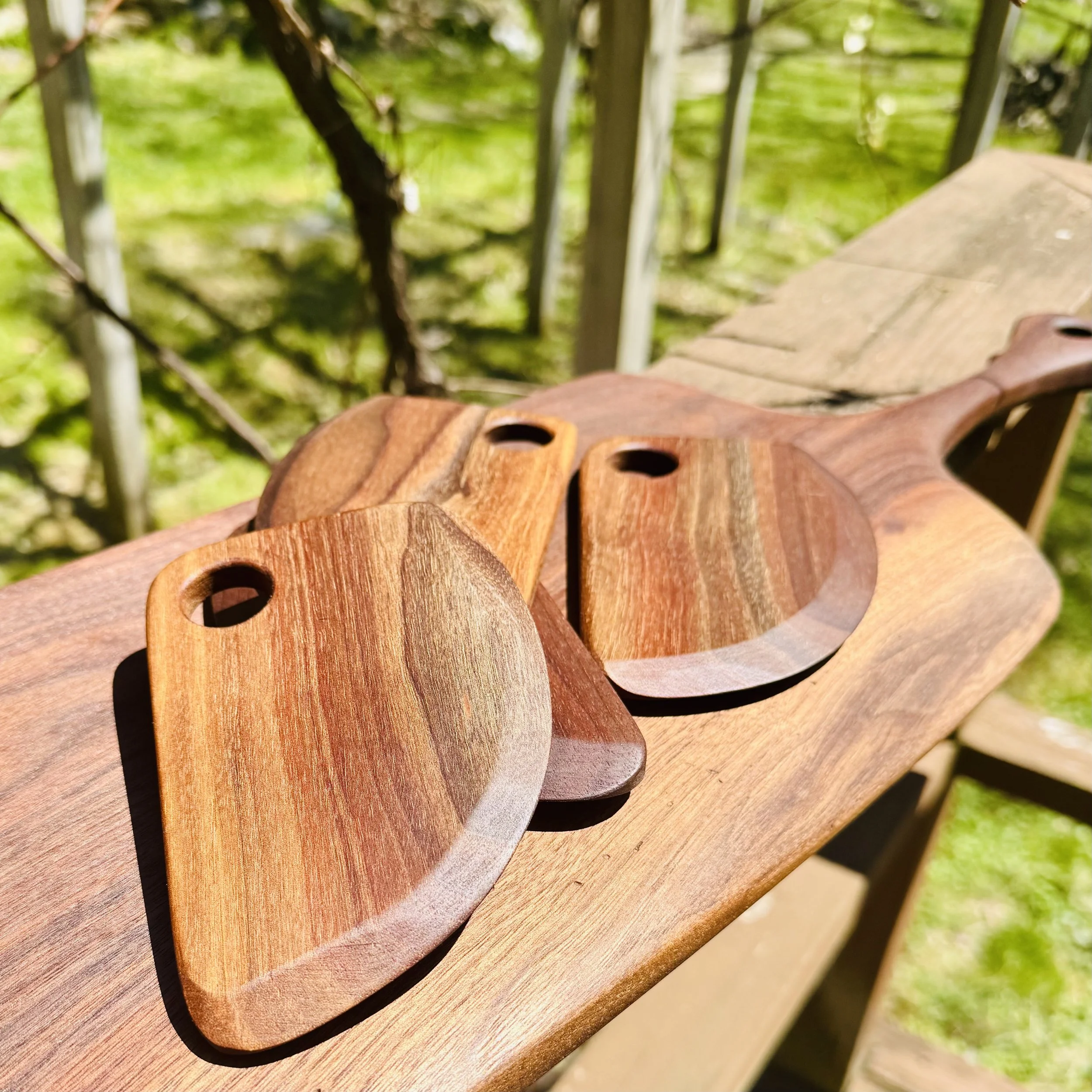 The NUX Natural Hardwood Bowl Scraper