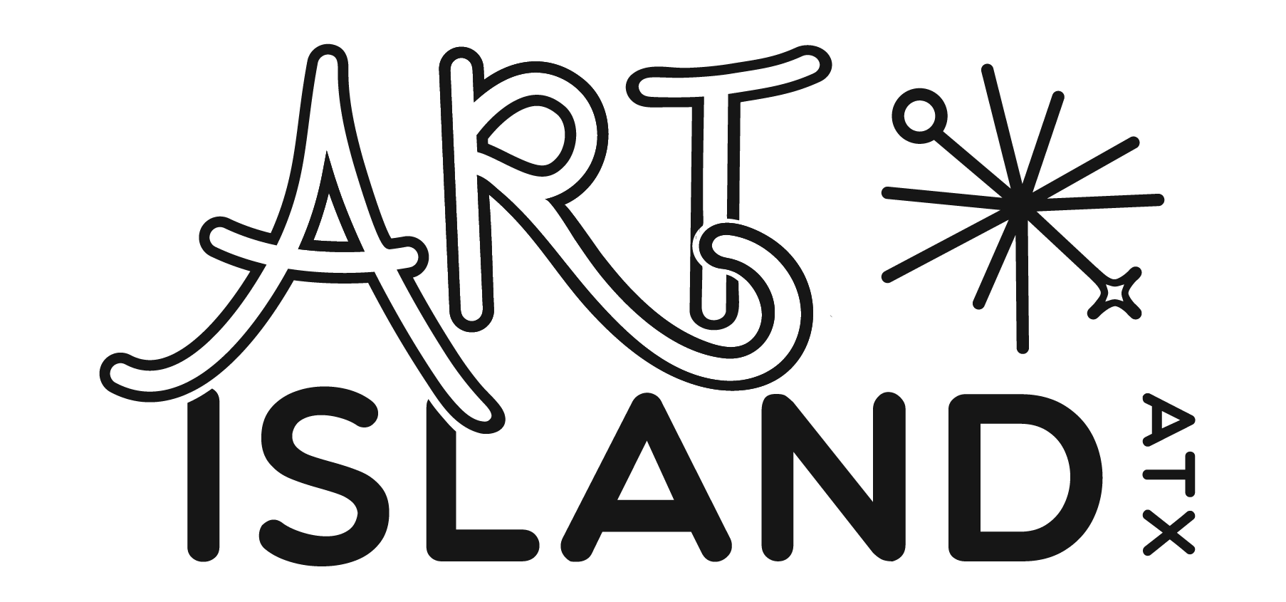 art island music, art and events collective logo