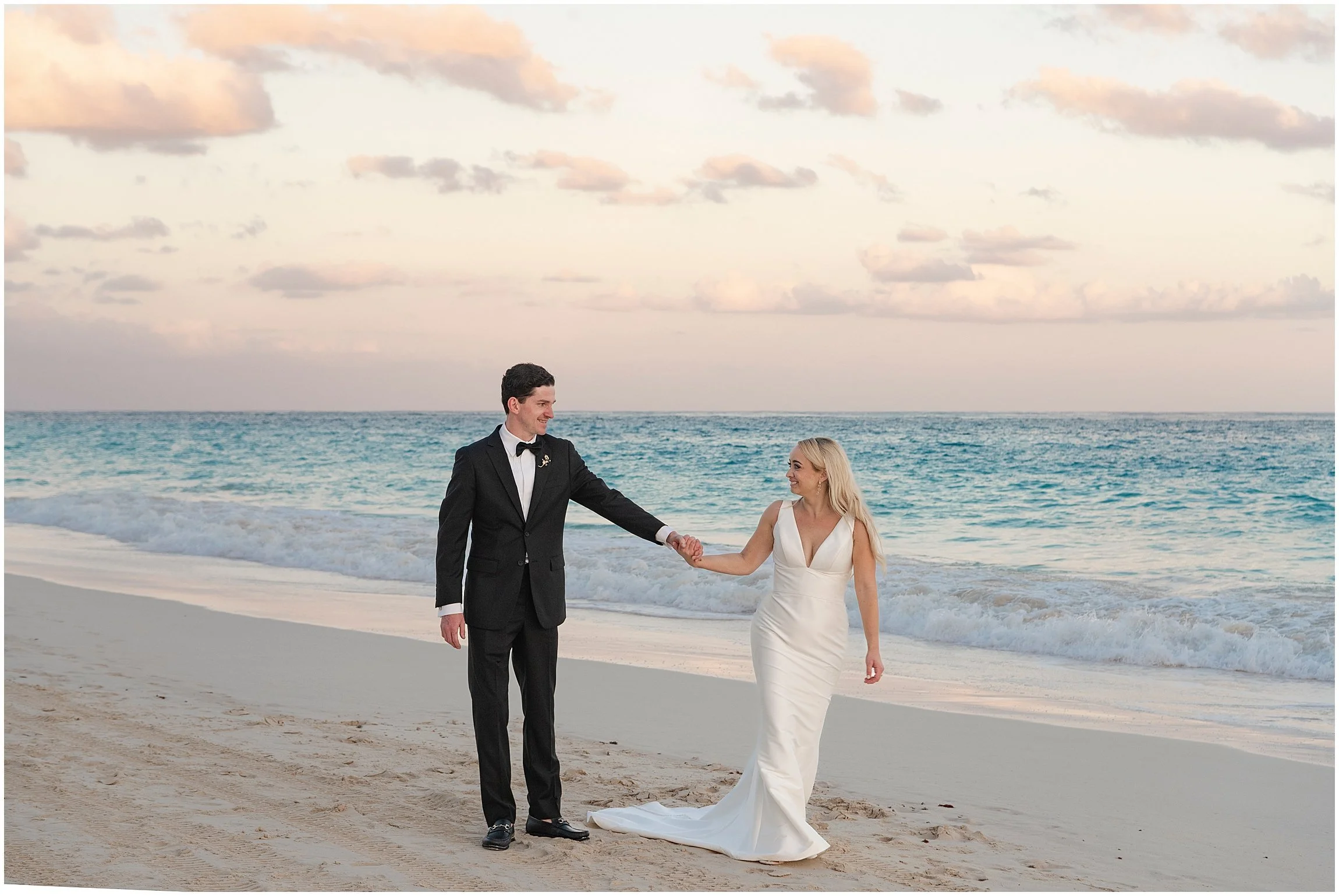 Wedding: A &amp; N - Coral Beach Club, Bermuda