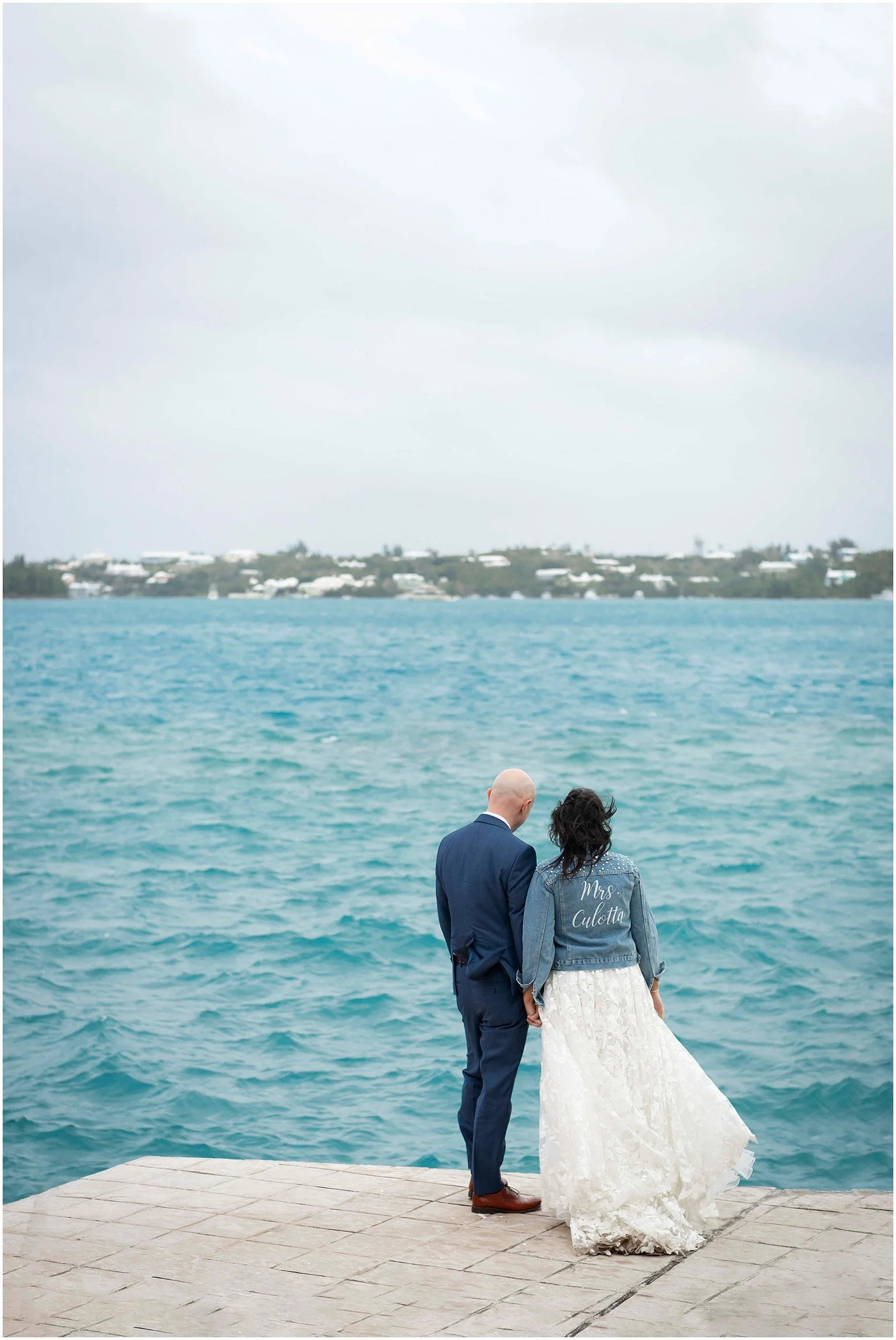 Bride and Groom in St. George's, Bermuda (Copy)