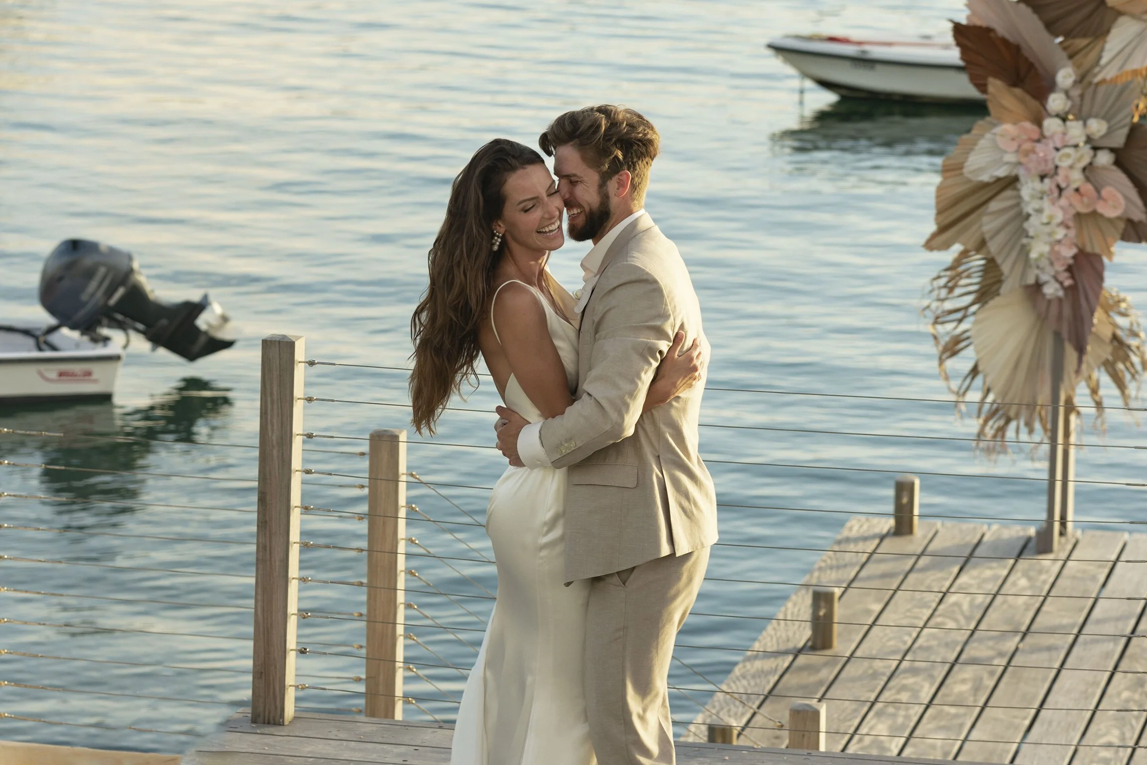 Wedding: M &amp; C - Private Home, Bermuda