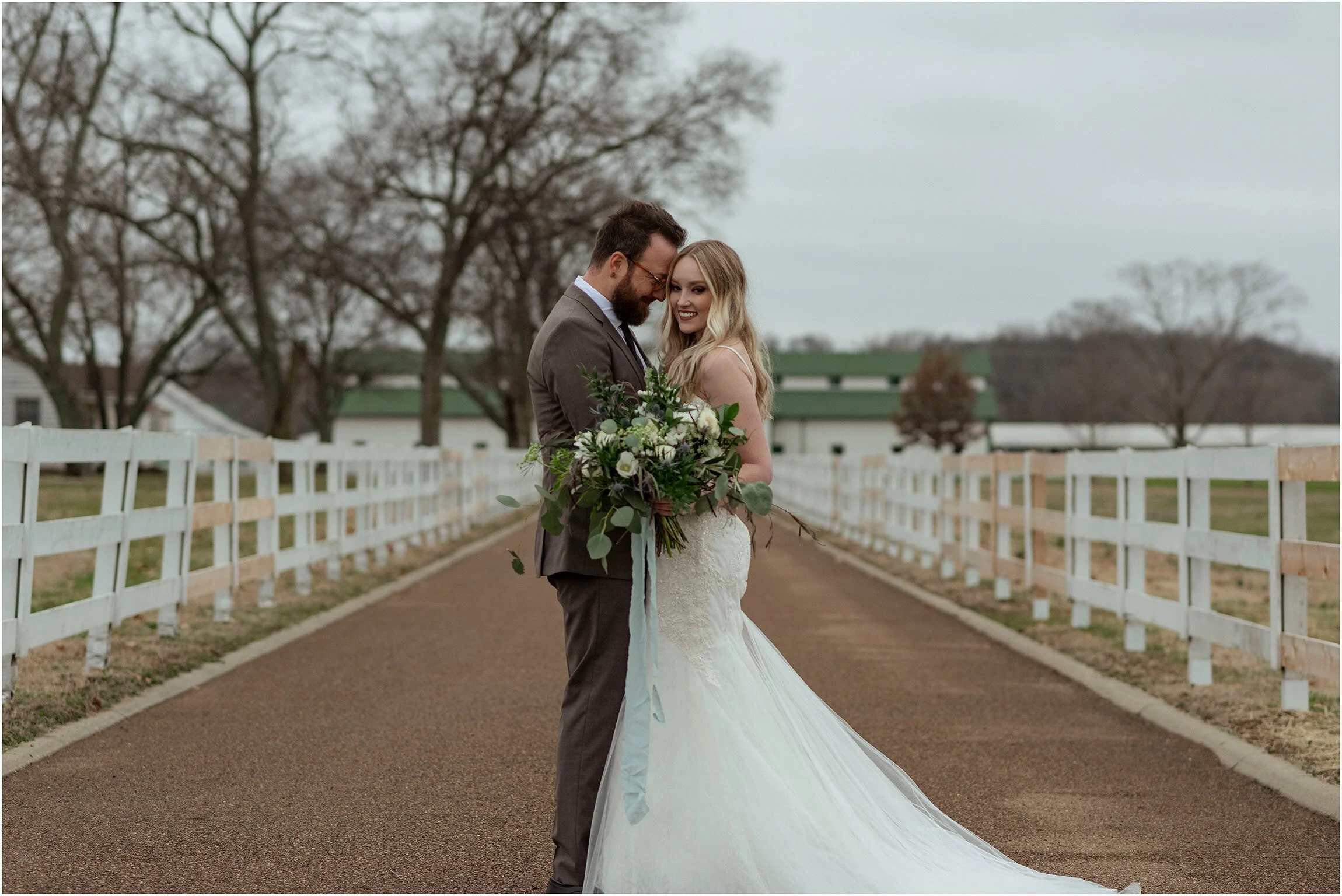 Stylized Winter Wedding: Nashville, Tennessee
