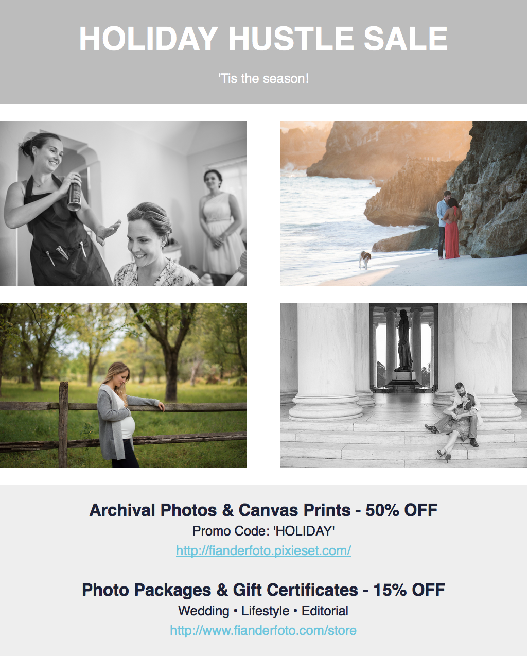 The "Holiday Hustle Sale" is ON!