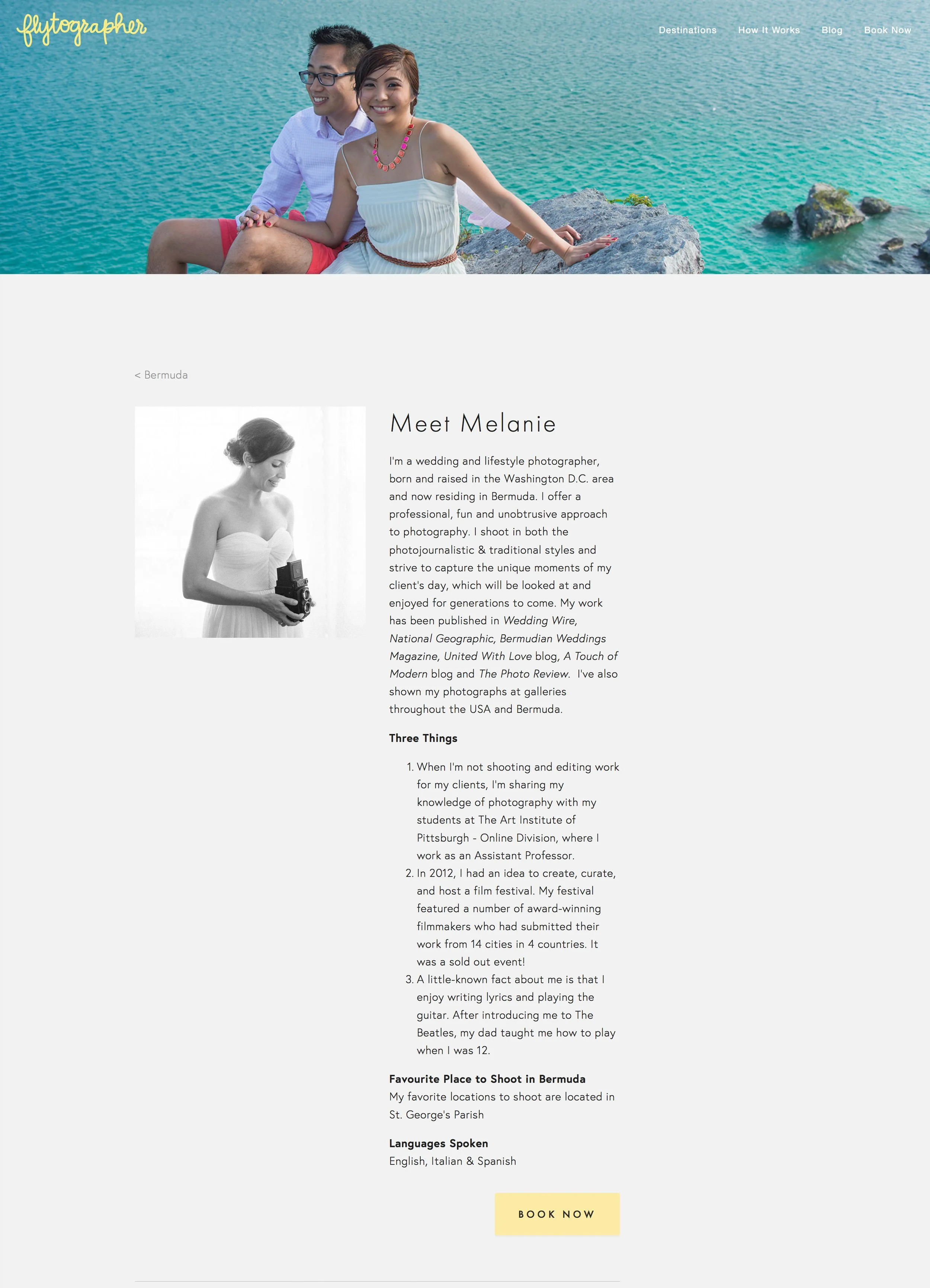 Feature - Flytographer | Meet Melanie