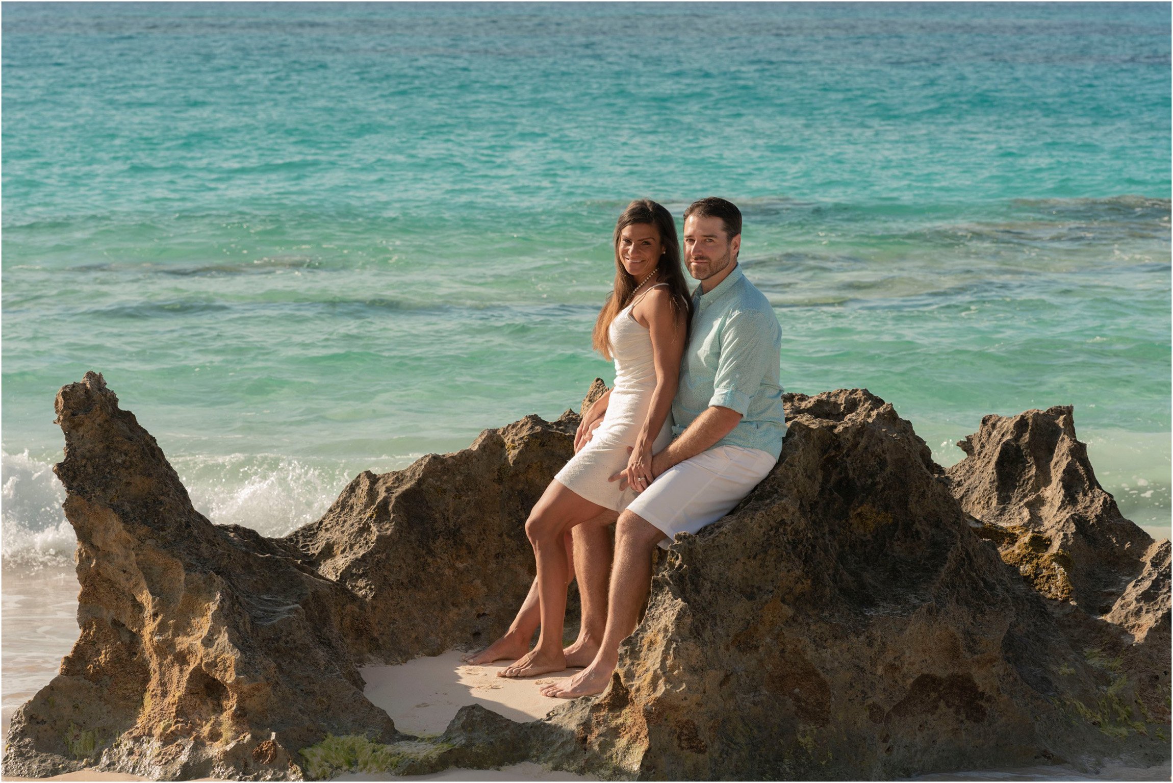 Portrait: Chris &amp; Kim - Marley Beach, Bermuda