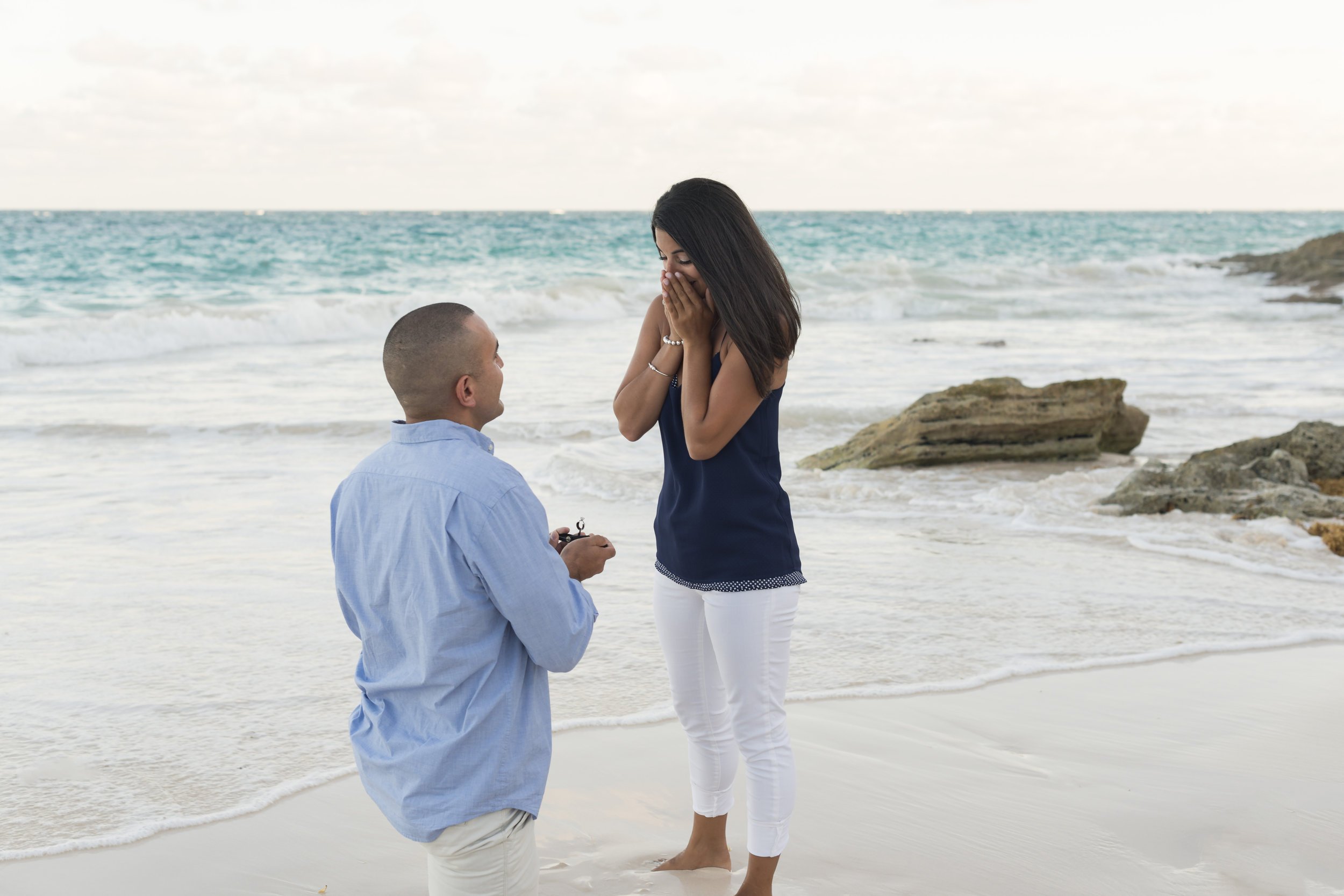Proposal: Sarah &amp; Tim - Grape Bay, Bermuda