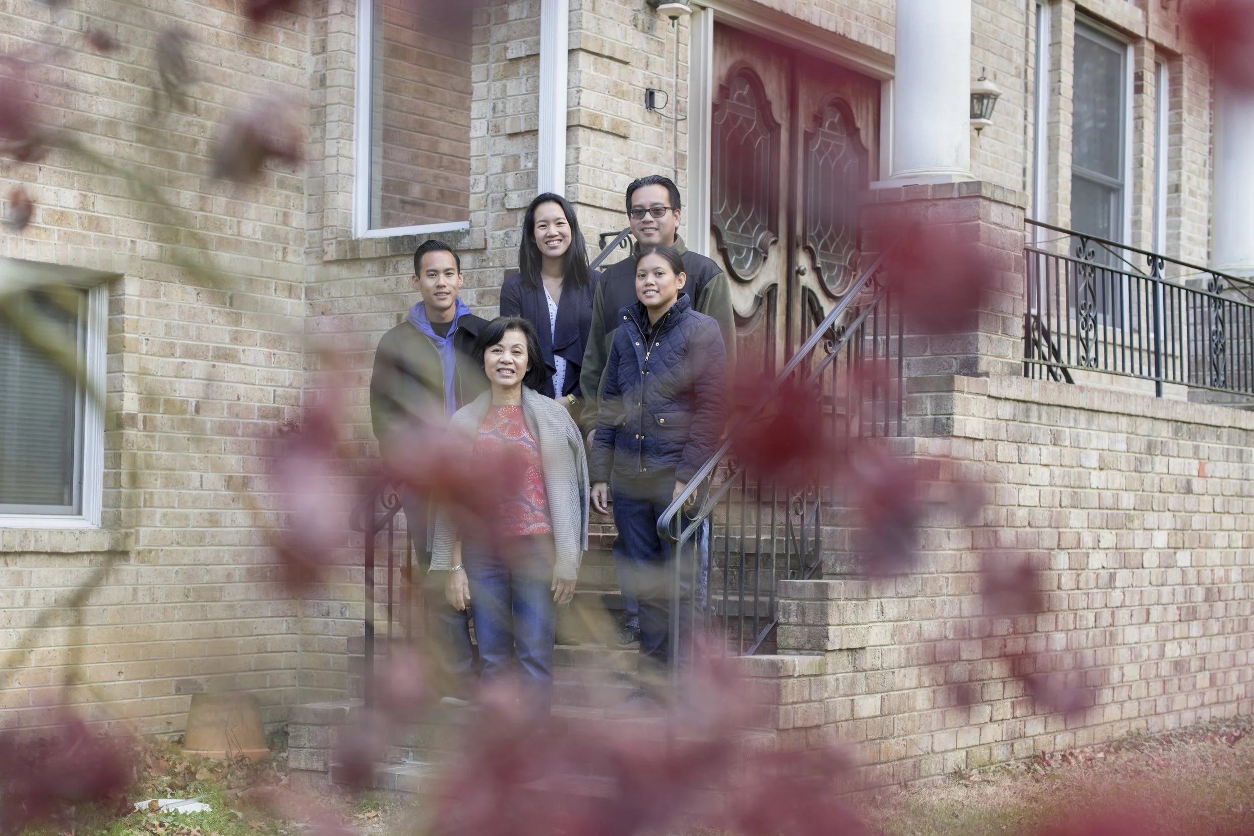 Portrait: The Trangs - Lake Barcroft, Virginia