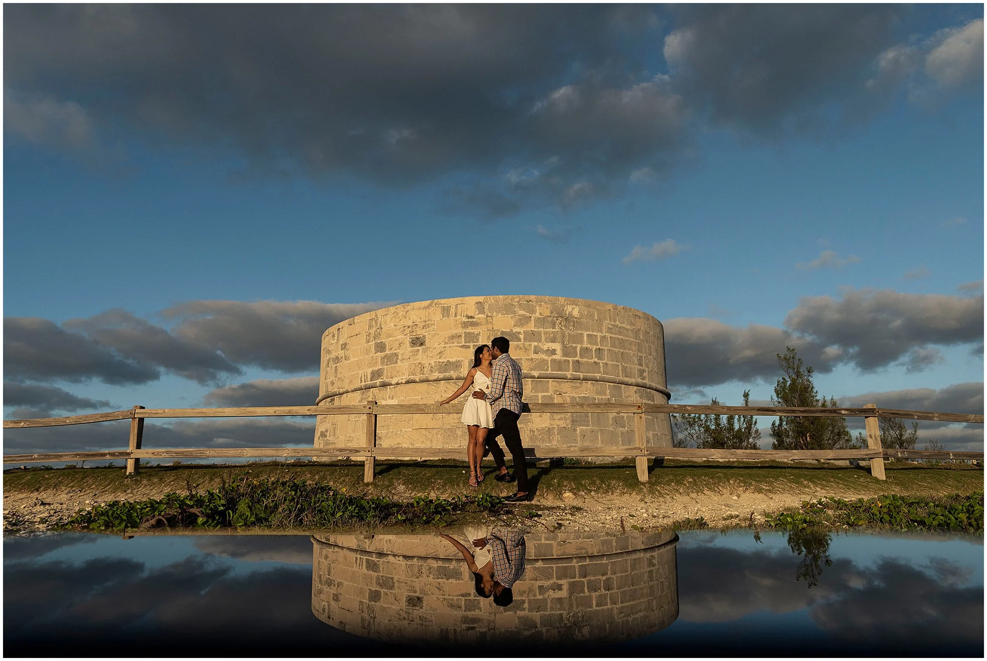 Engagement: L &amp; D - Ferry Reach Park &amp; Unfinished Church