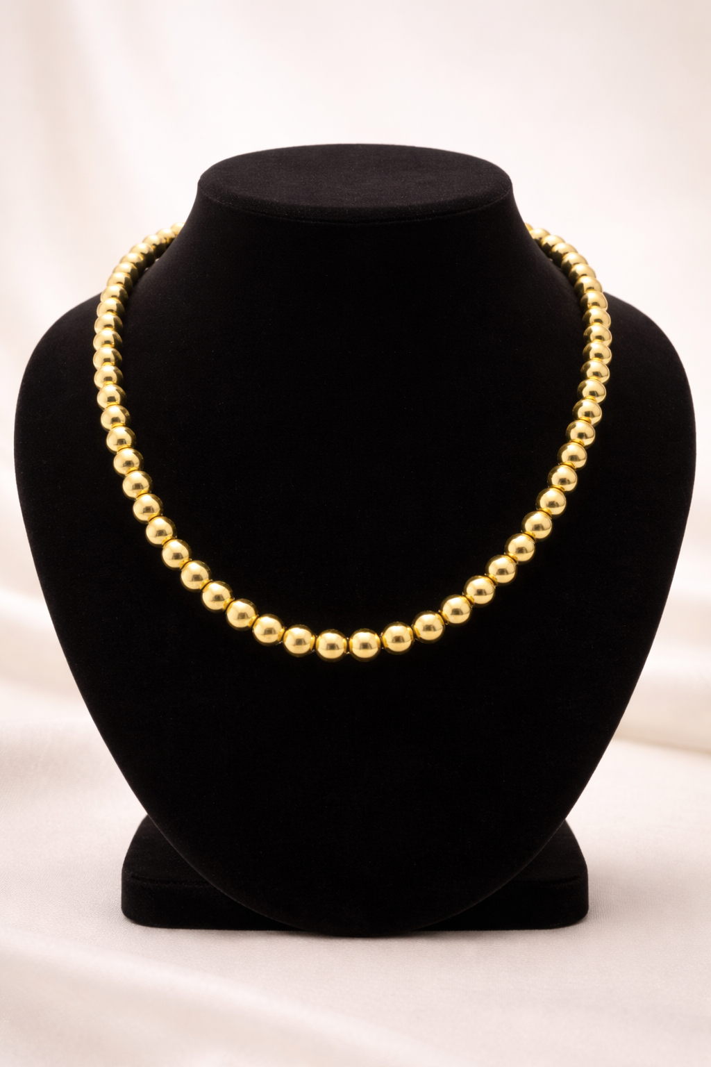 Hematite Gold Necklace