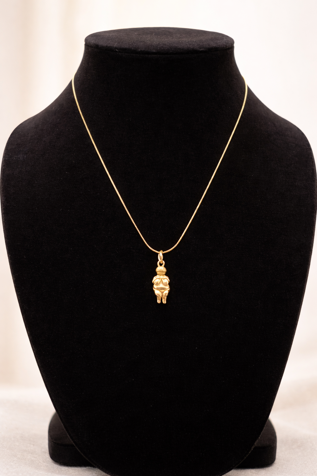 Goddess Figure Pendant Necklace